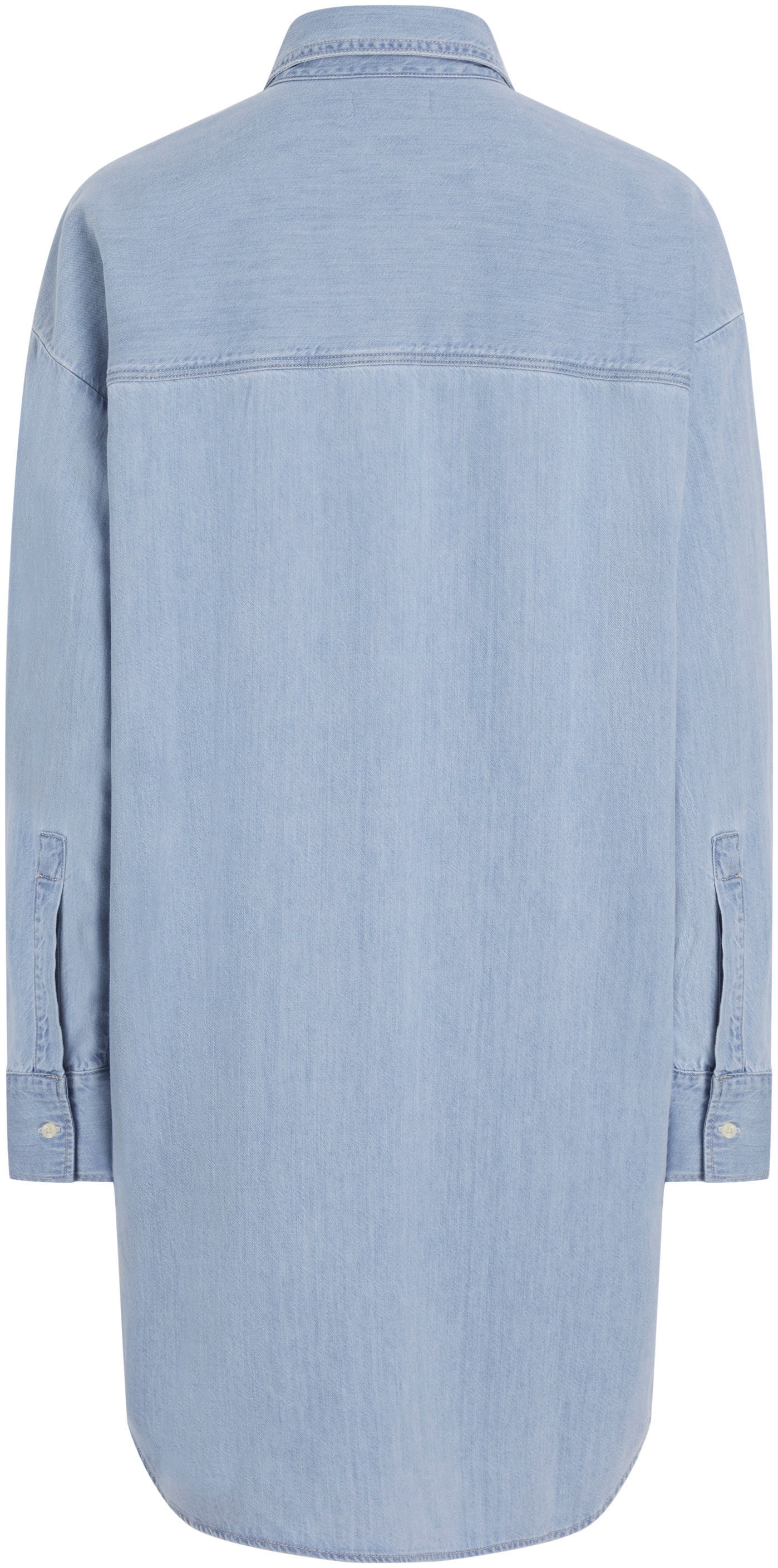 Calvin Klein Jeans Jeanskleid »TENCEL LOOSE SHIRT DENIM DRESS«, mit Logostickerei
