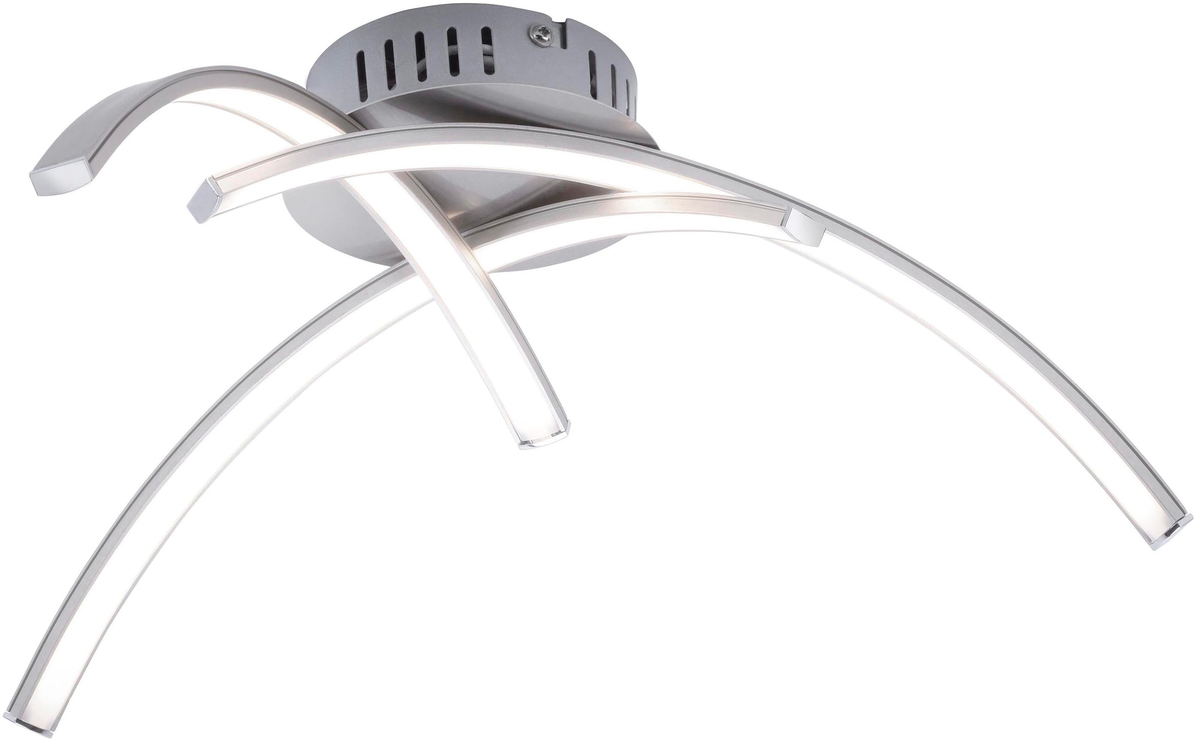 JUST LIGHT LED Deckenleuchte »VALERIE«, 3 flammig, Leuchtmittel LED-Board | LED fest integriert, LED Deckenlampe