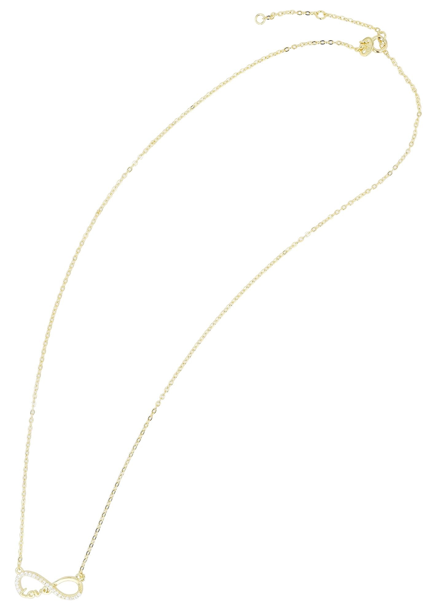 Adelia´s Kette ohne Anhänger »Damen Halskette mit Anhänger ¿ Unendlichkeitszeichen aus 925 Silber«