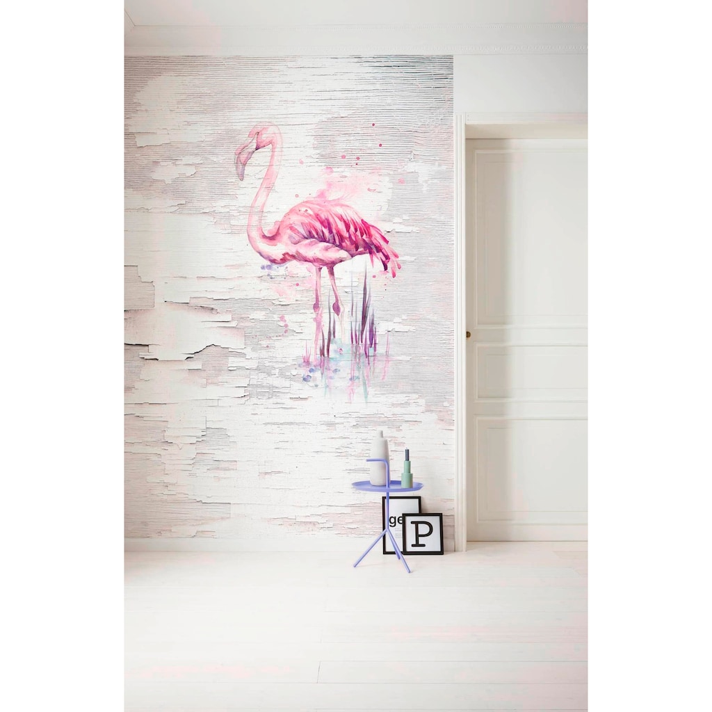 Komar Vliestapete »Pink Flamingo«