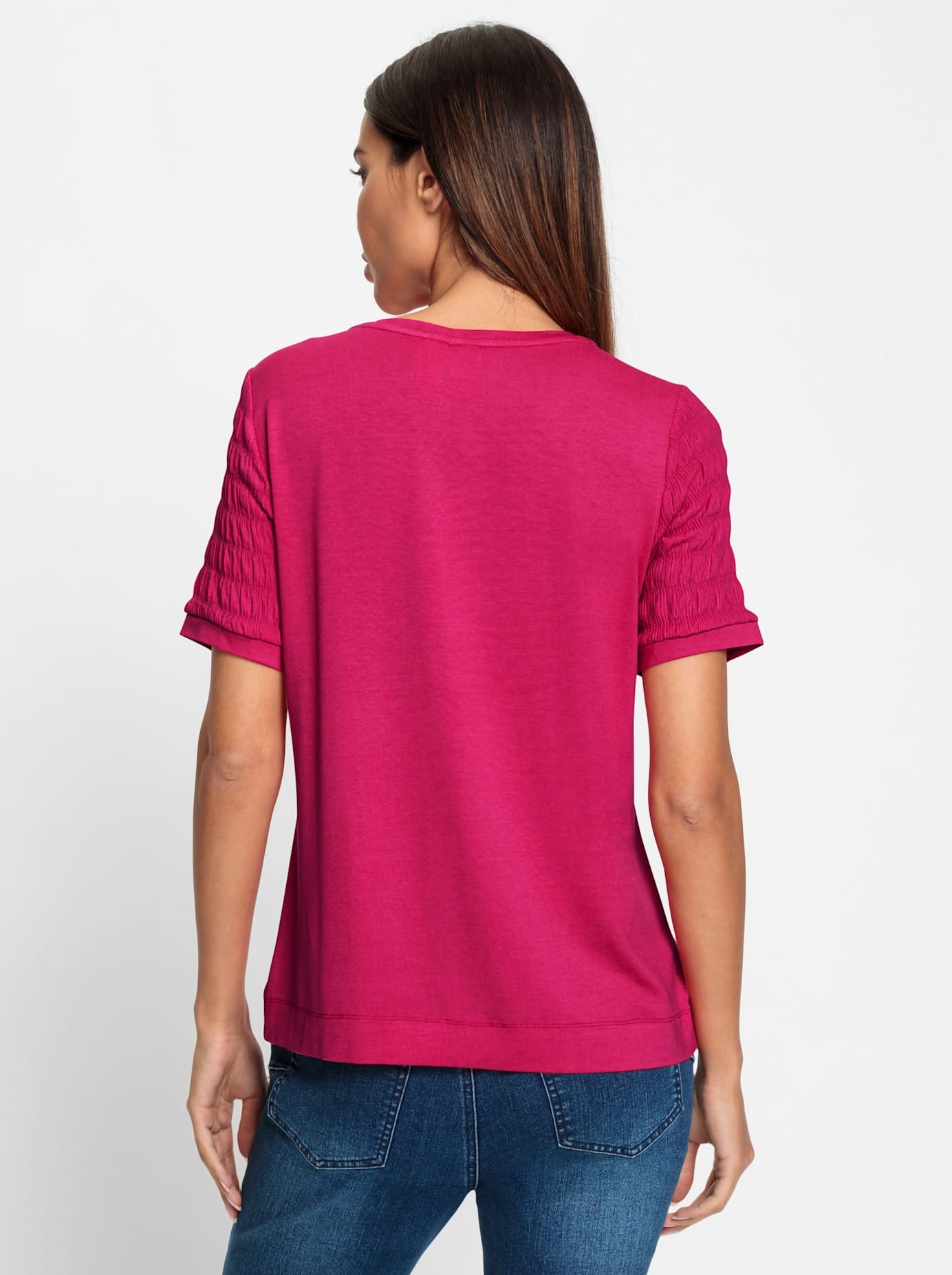 heine Rundhalsshirt »Shirt«, (1 tlg.)