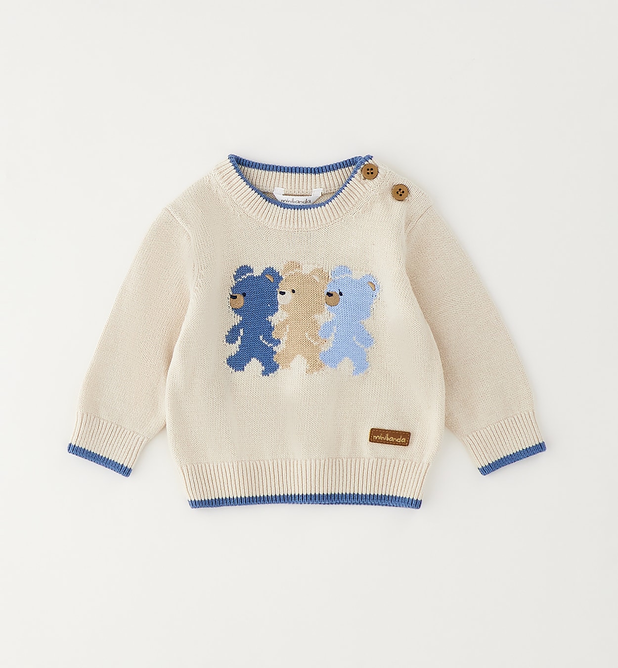 Minibanda Longstrickjacke »BABY BOY KNITWEAR«