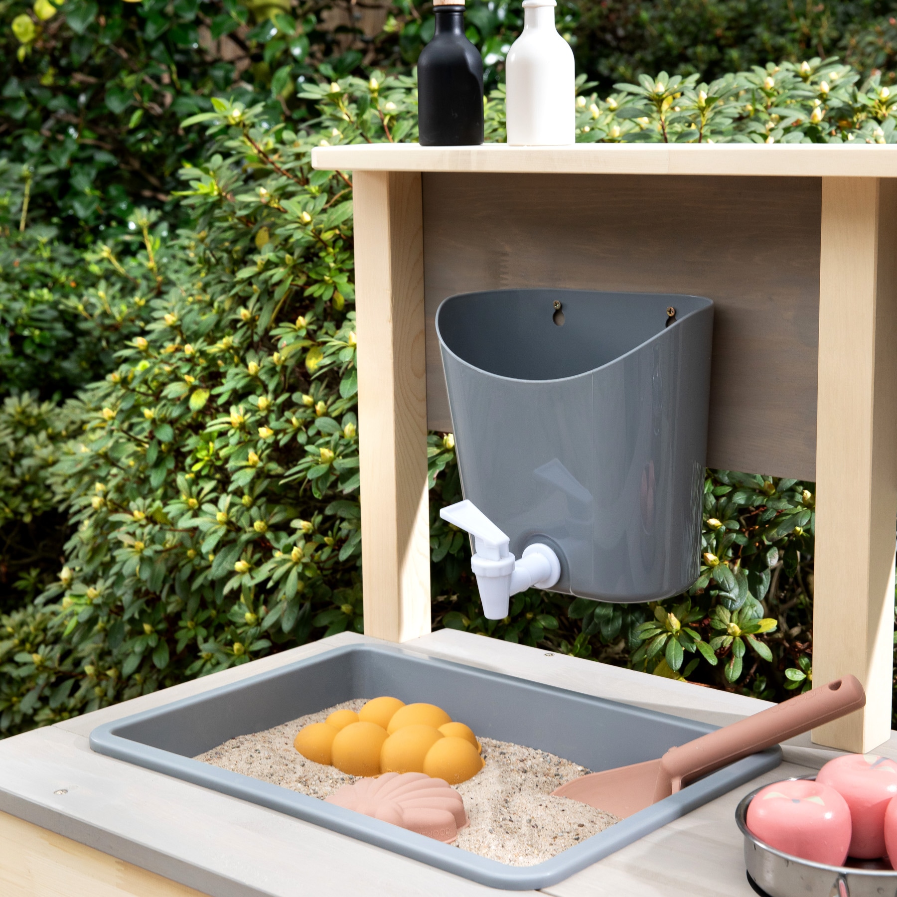 MUDDY BUDDY® Wassertank »"Aqua Fun"«, grau, zur Montage an einer Matschküche
