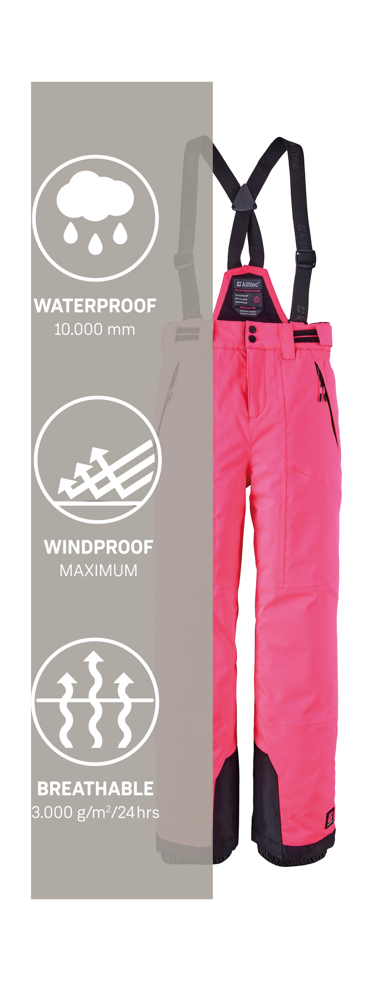 Killtec Skihose »Girls Skihose 242«