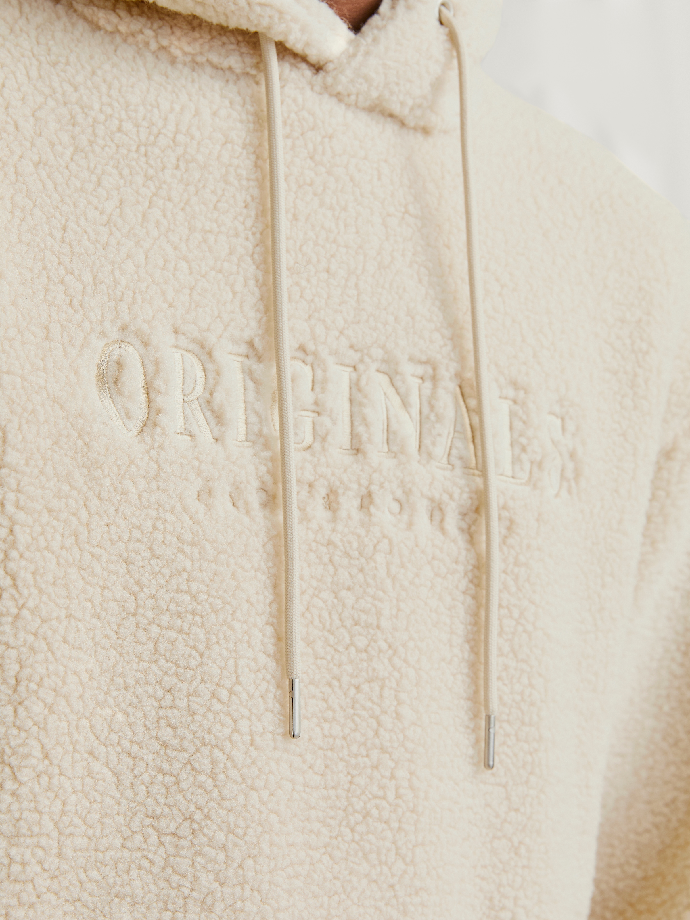 Jack & Jones Kapuzensweatshirt »JORFREDERIKSBERG TEDDY SWEAT HOOD SN«