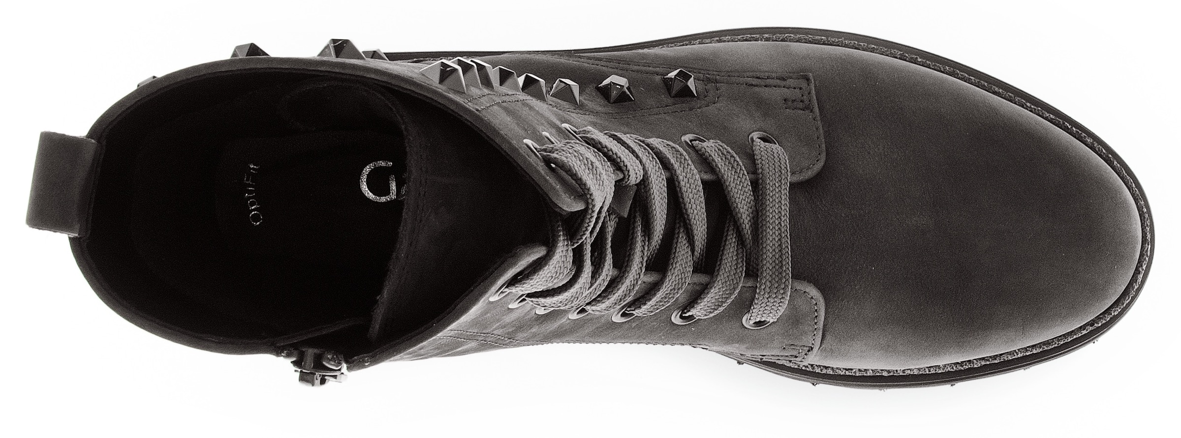 Gabor Schnürboots »Florenz«, Blockabsatz, Schnürstiefelette, Komfortschuh in Weite G (= weit)