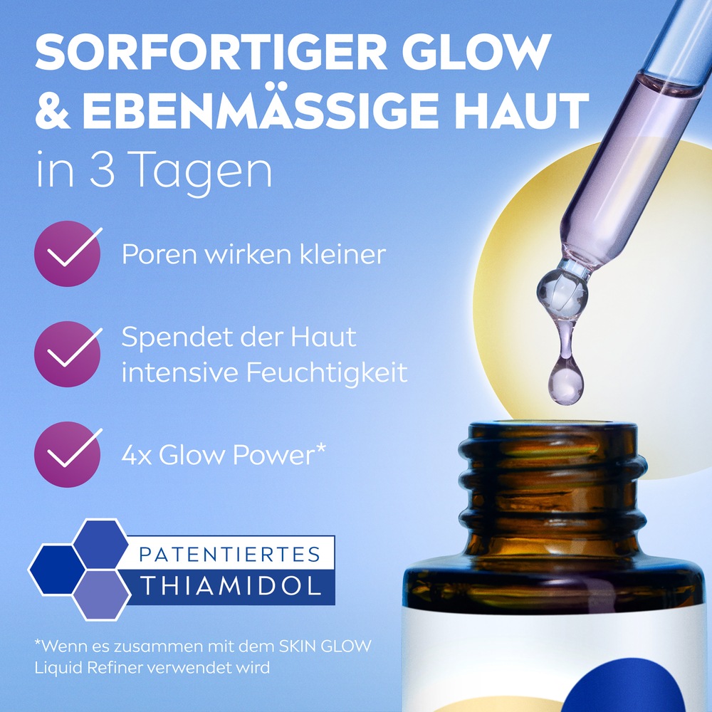 Nivea Anti-Falten-Serum »NIVEA LUMINOUS630® Skin Glow Instant Glow Serum«, leichte Textur, feuchtigkeitsspendend, pflegend