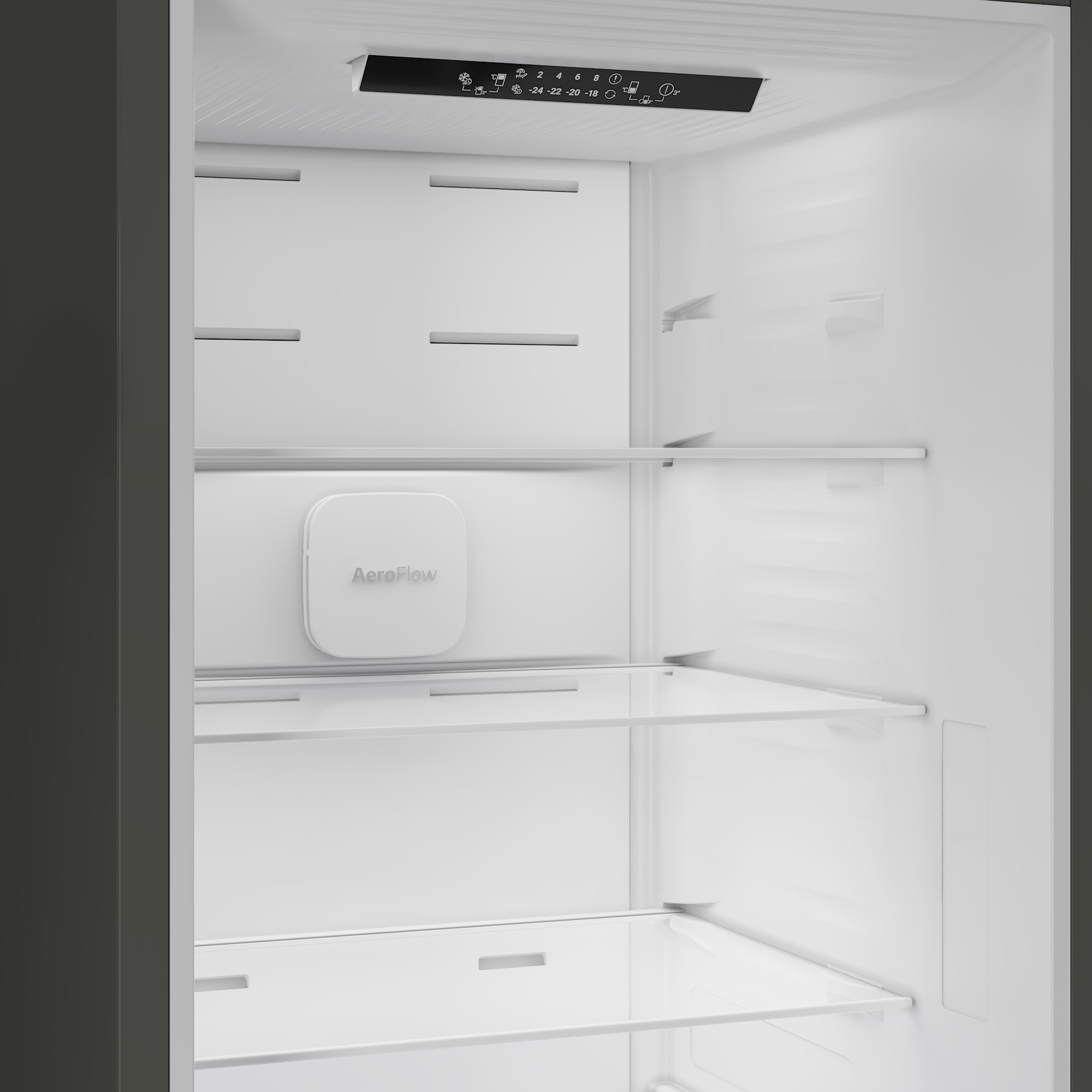 BEKO Kühl-/Gefrierkombination »B7RCNA377HXP« 186,5 cm hoch 59,5 cm breit Volle Kapazität – ohne Abtauen