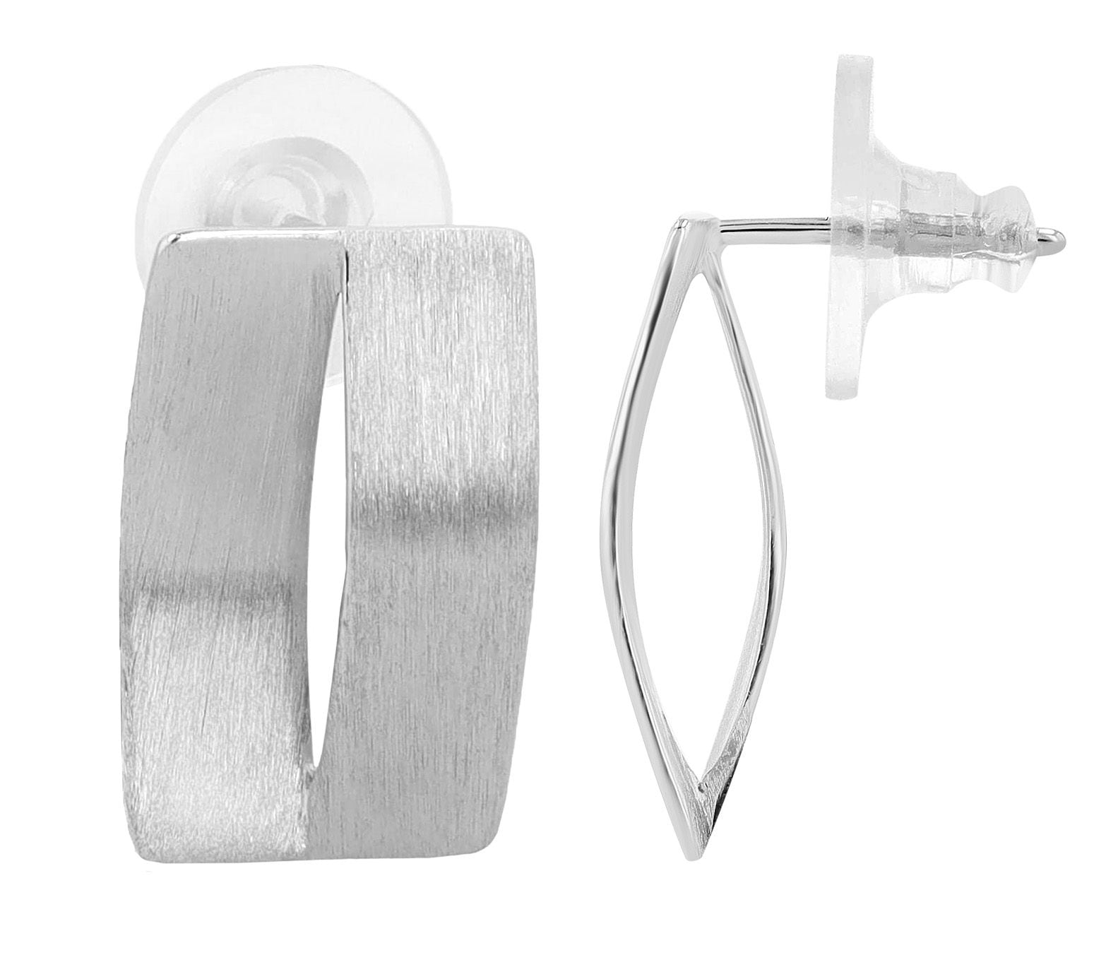 Adelia´s Paar Ohrstecker »Damen Ohrringe ¿ Ohrstecker aus 925 Silber«