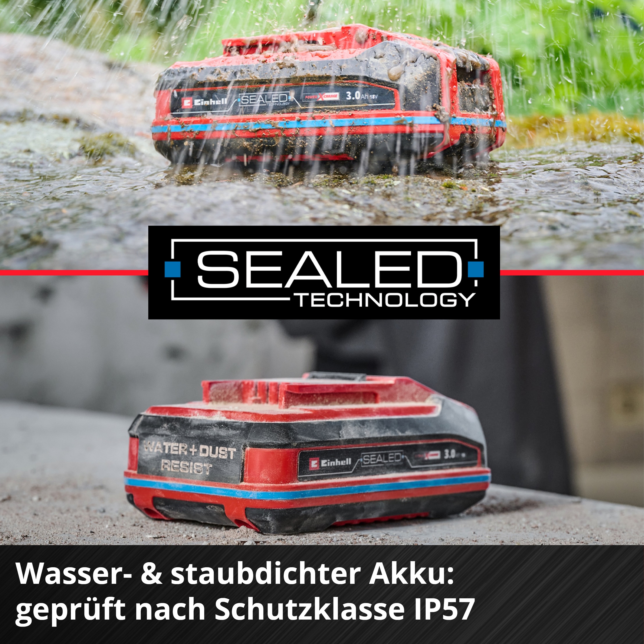 Einhell Akku »PXC+ 18V 4,0Ah SEALED«, 4000 mAh, 18,0 V