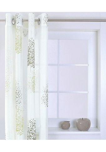 Kutti Vorhang »Belinda«, (1 St.), Gardine, halbtransparent, Ausbrenner, bedruckt,... kaufen