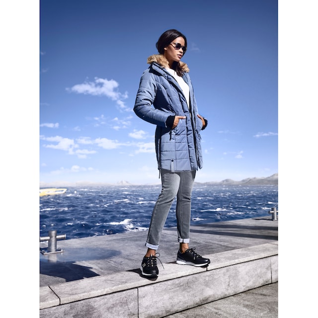 ALPENBLITZ Winterjacke »Bern«, mit Kapuze, zeitloser Steppmantel mit abnehmbarer  Kapuze kaufen online bei OTTO