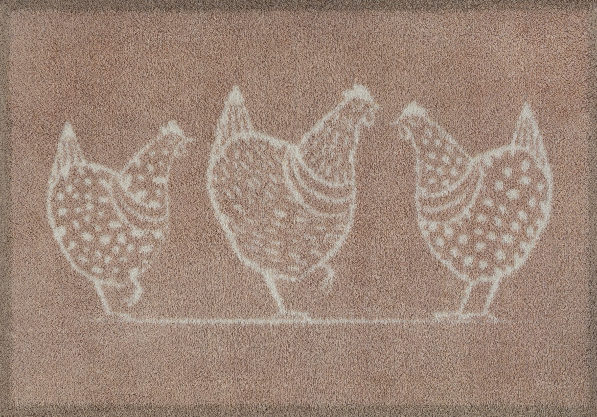 Turtle Mat Fußmatte »Hens«, rechteckig, 9 mm Höhe