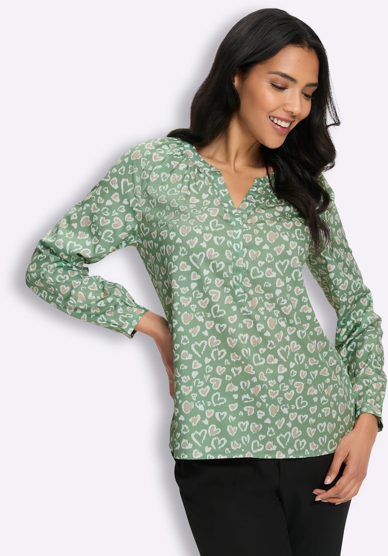 Classic Basics Schlupfbluse