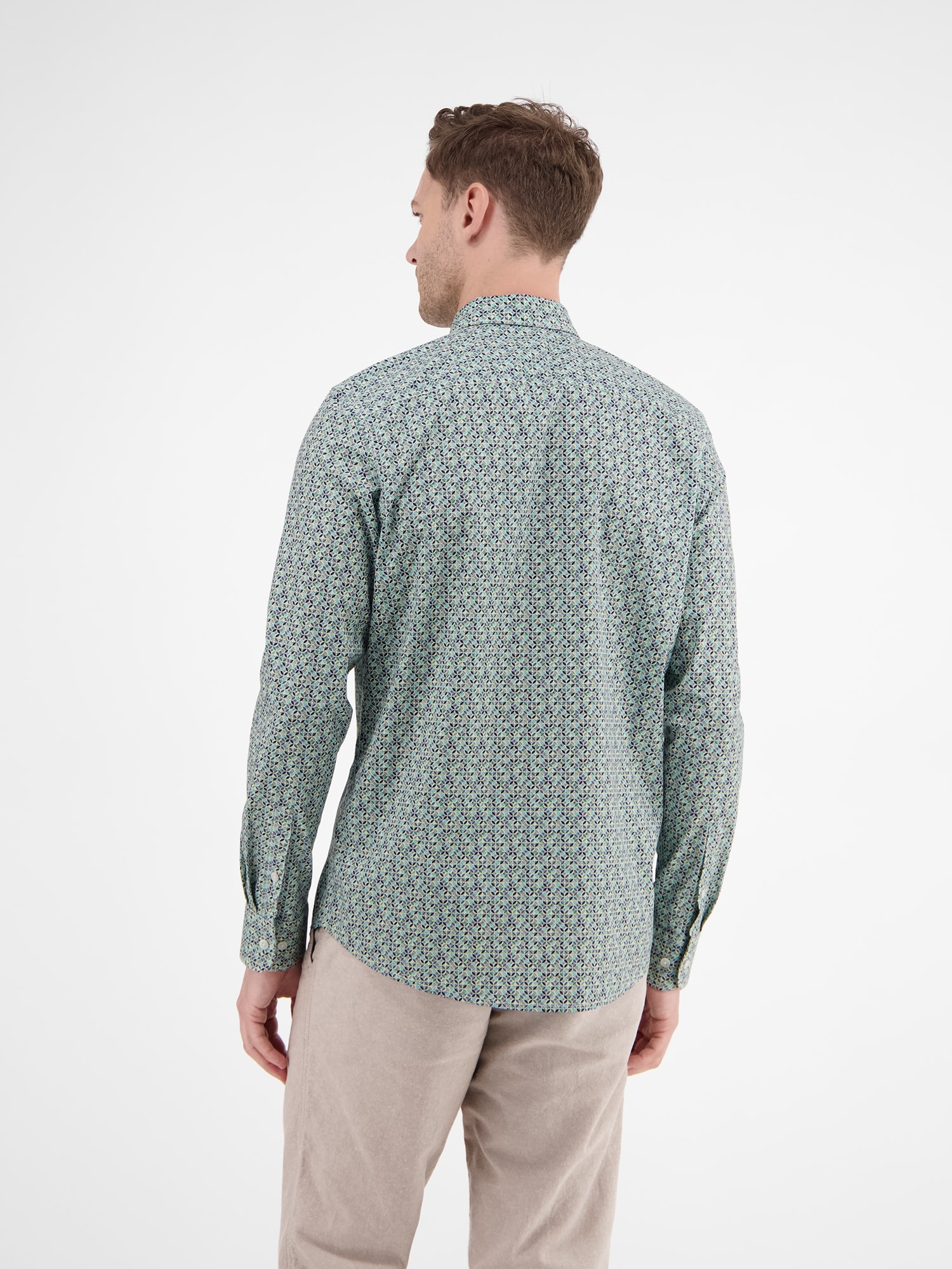 LERROS Langarmhemd »Langarmhemd mit Print«
