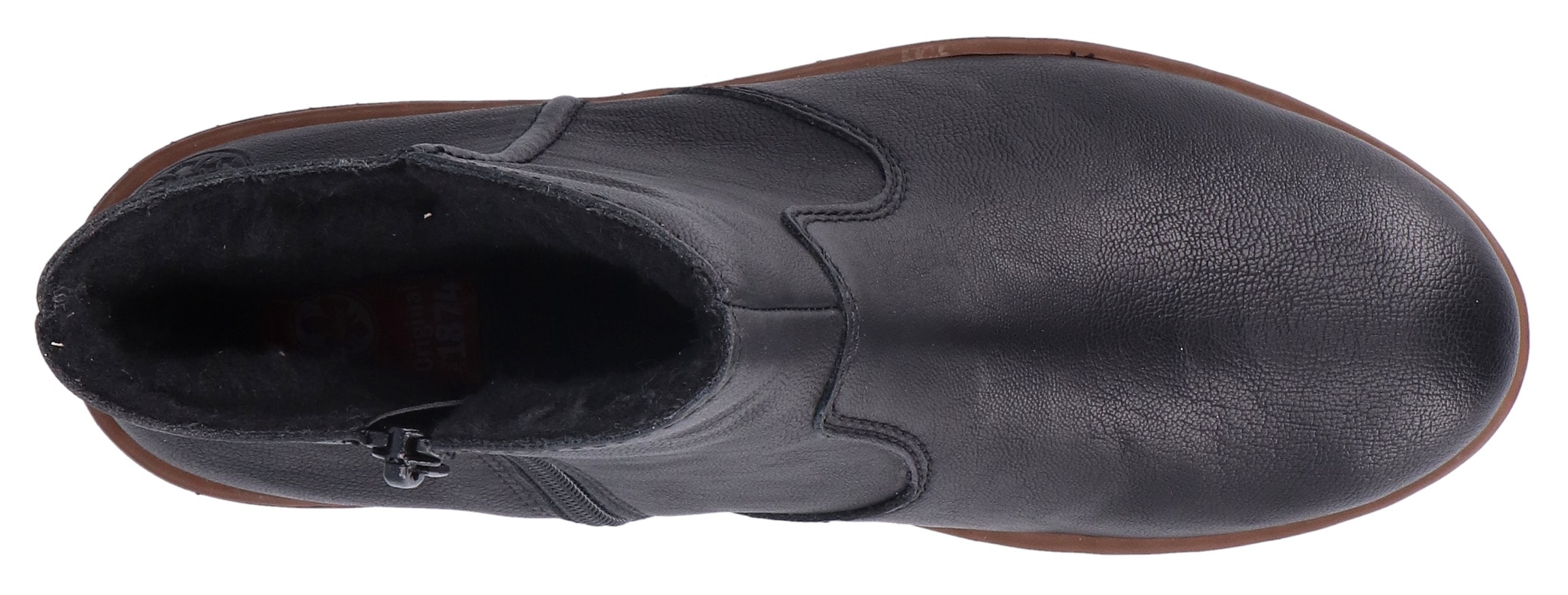 Rieker Winterstiefelette, mit modischem 4,5 cm Keilabsatz