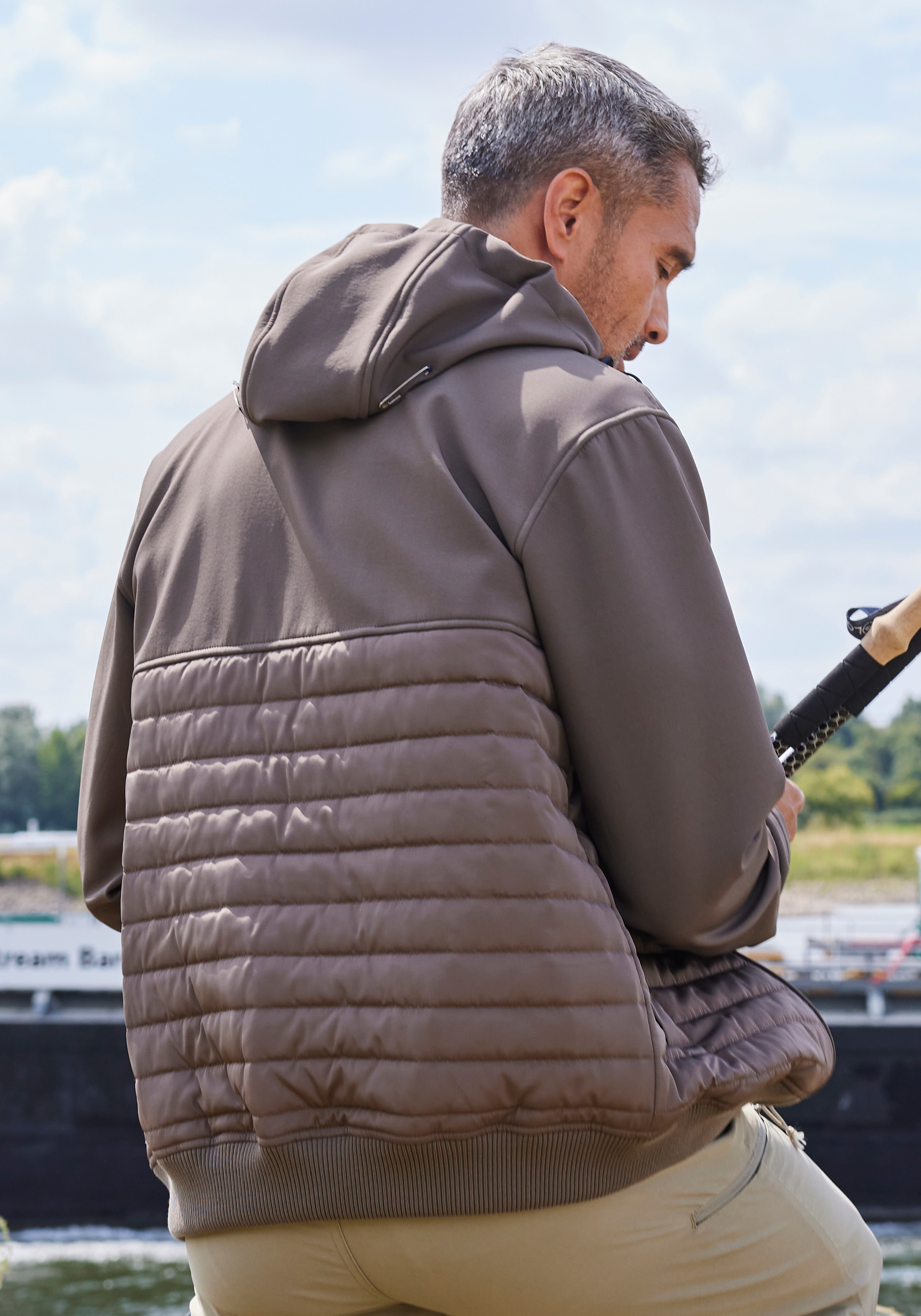 John Devin Funktionsjacke, mit Kapuze, All- Season