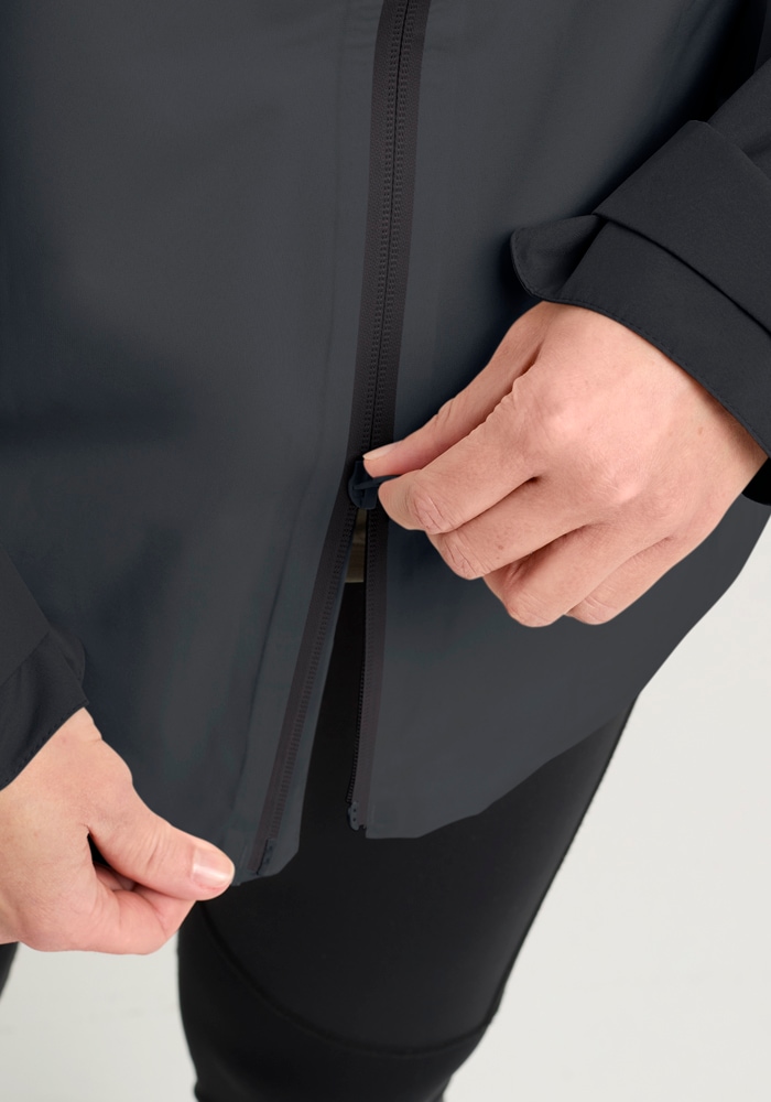 Jack Wolfskin Funktionsjacke »UNBOUND ADVENTURE 2L JKT W«, mit Kapuze