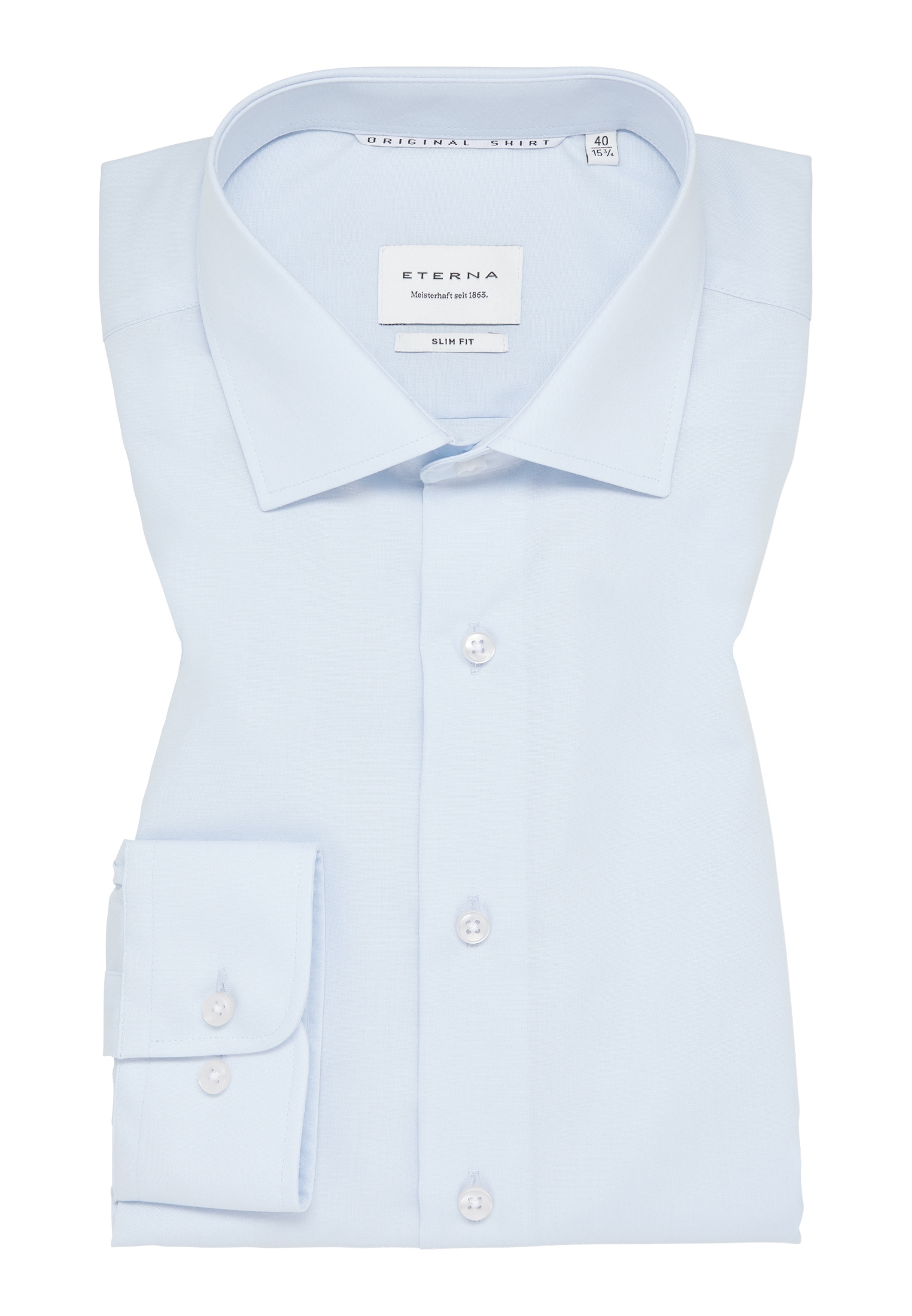 Eterna Langarmhemd »SLIM FIT«, NON IRON (bügelfrei)