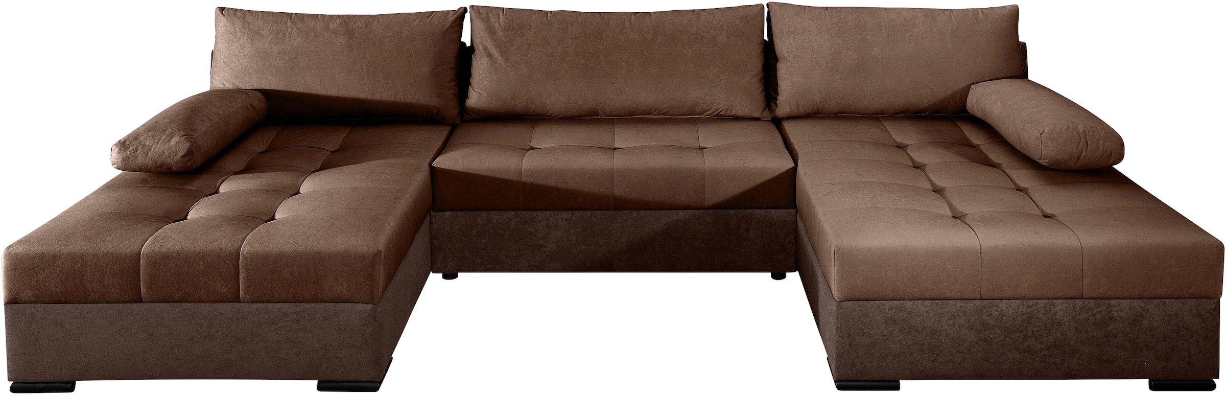 COLLECTION AB Wohnlandschaft »Josy, Breite 307 cm«, 2 extra breiten Ottomanen, mit großer Sitz- und Liegefläche
