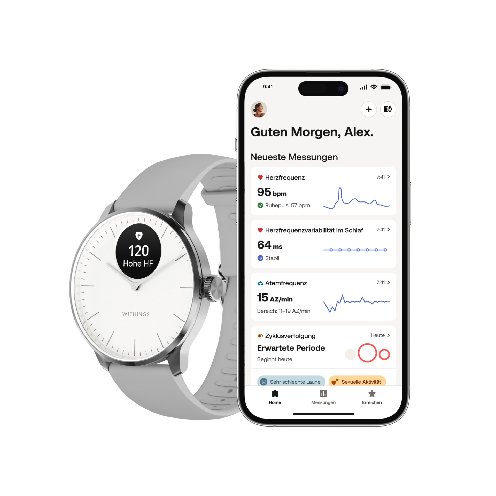 Withings Smartwatch »ScanWatch Light«