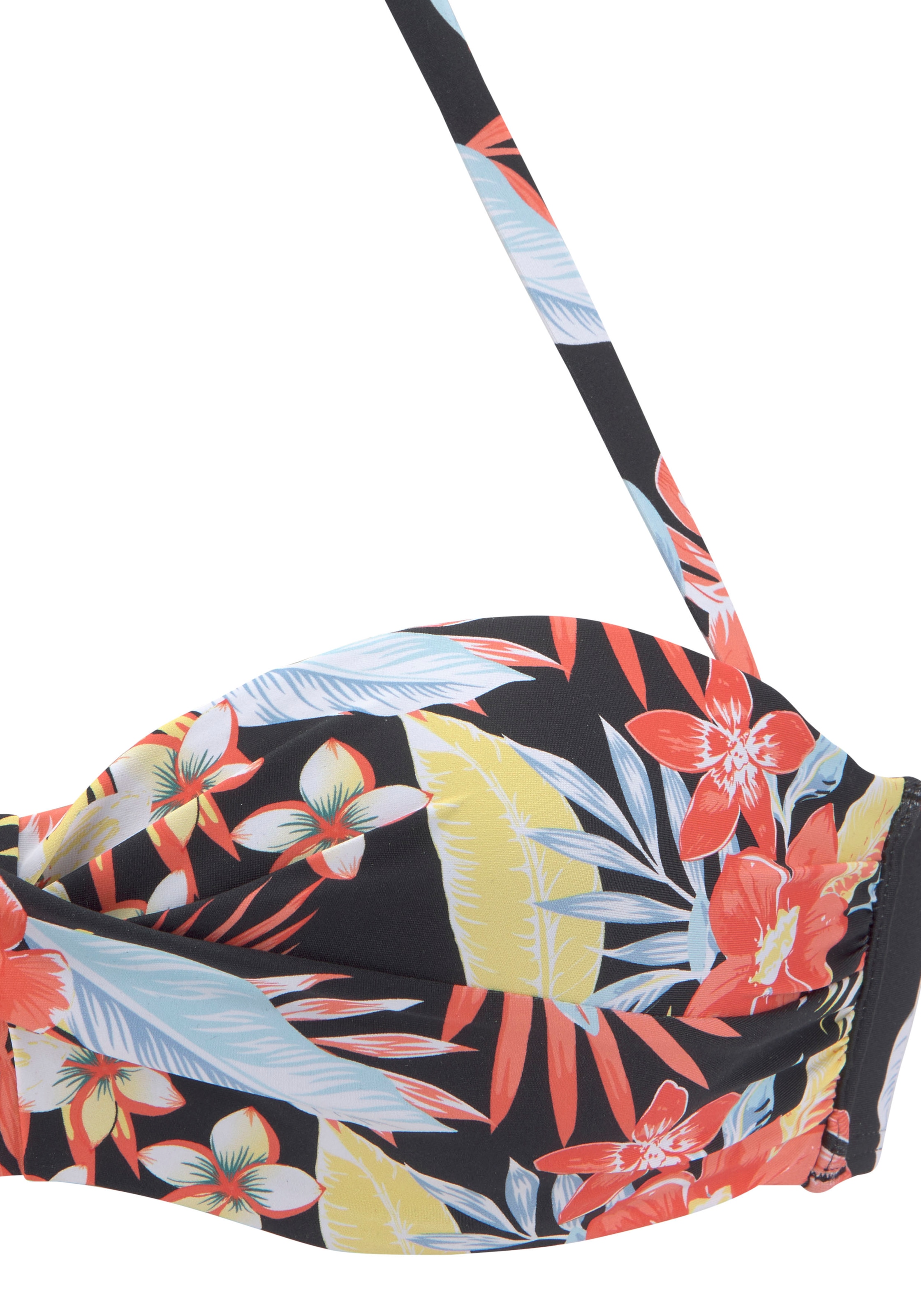 s.Oliver Bügel-Bandeau-Bikini-Top »Marika«, mit Wickeloptik