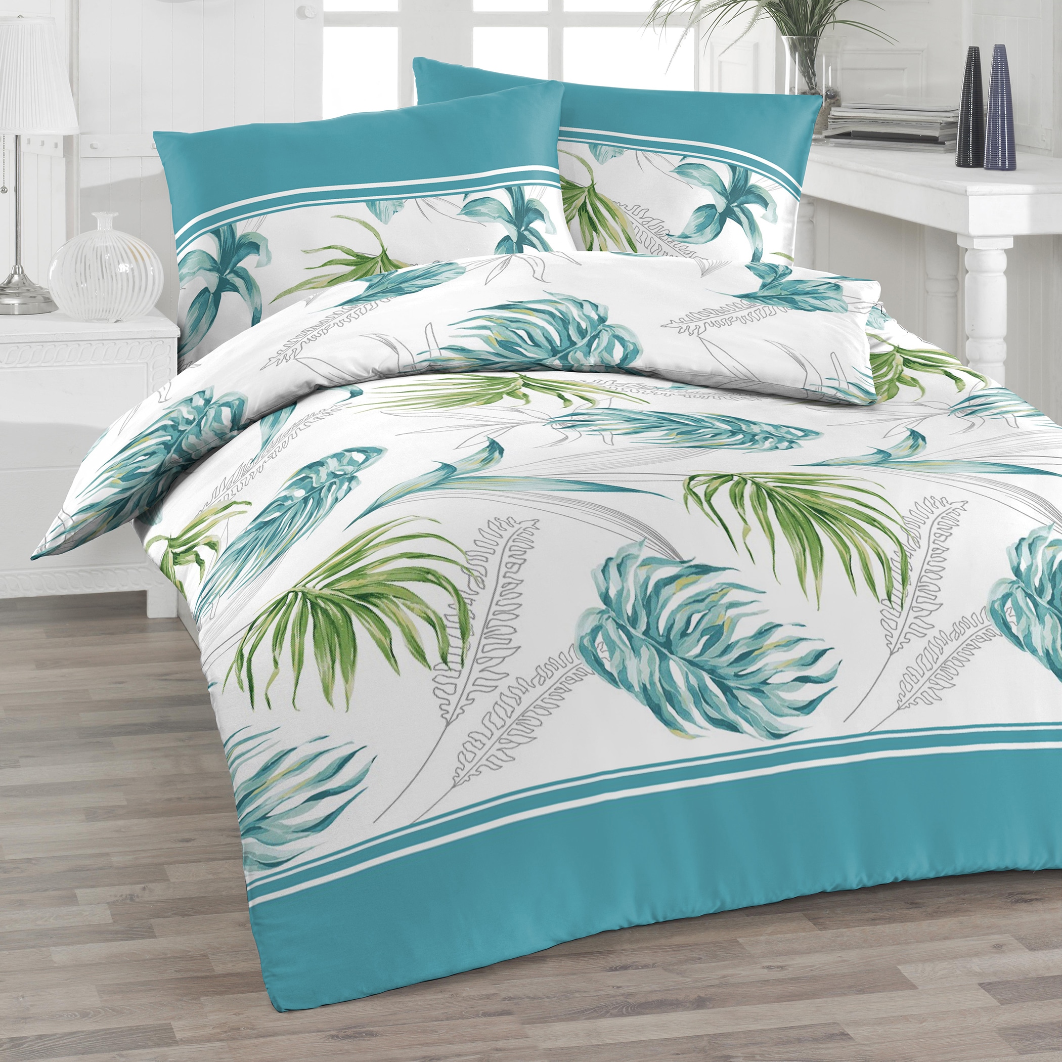 Florella Bettwäsche »»Mina türki« Edel-Percal, 100% Baumwolle«