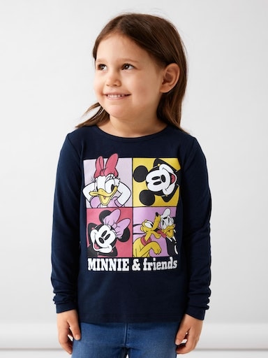 Name It Sweatshirt »NMFJUJUN MINNIE LS TOP NOOS WDI«, mit Disneys Minnie Druck