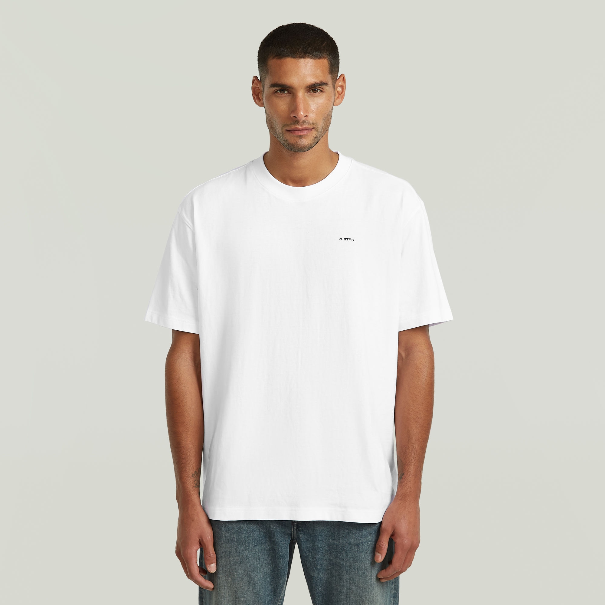 G-STAR T-Shirt »Relaxed Base« Baumwolljersey mit Rundhals