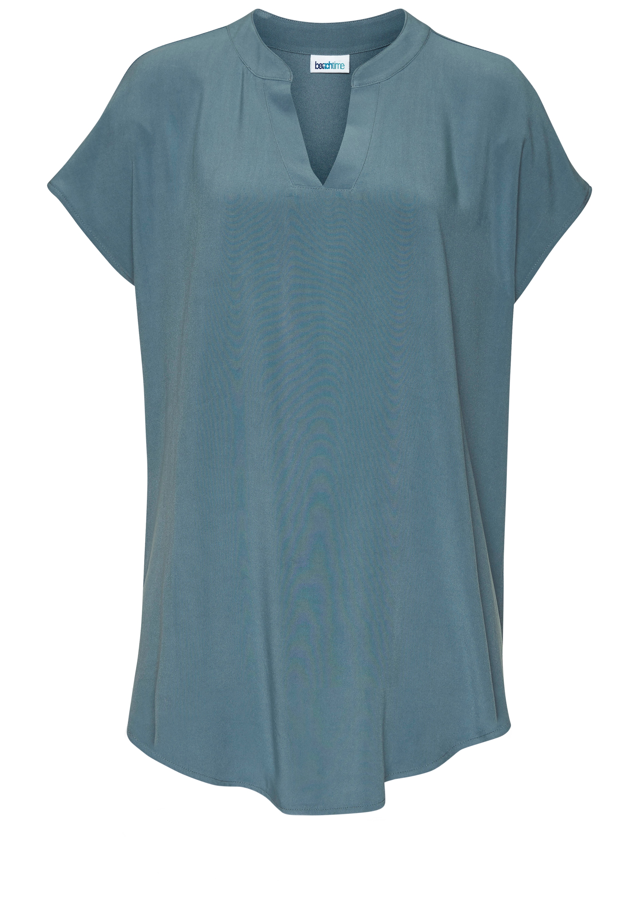 Beachtime Longshirt aus Materialmix