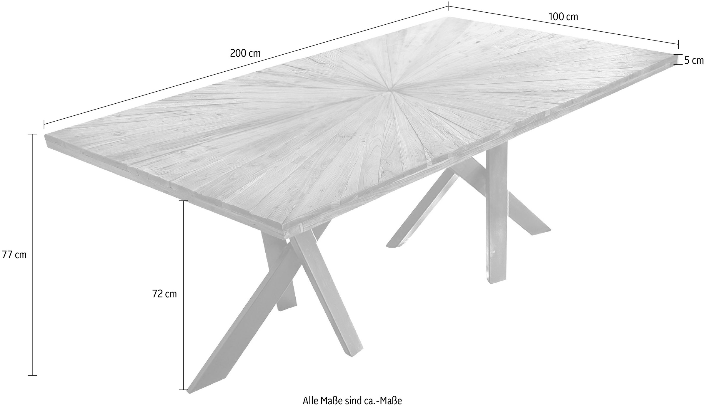SIT Esstisch, mit Sonnen-Design kaufen OTTO bei