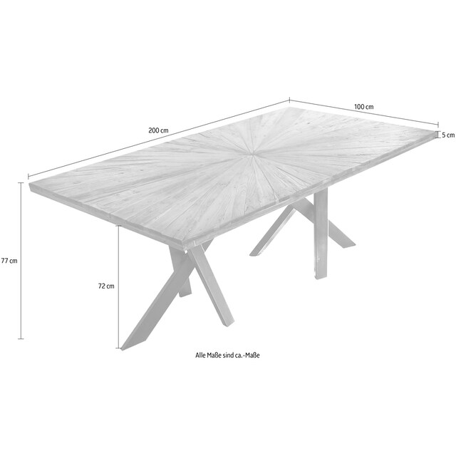 SIT Esstisch, mit Sonnen-Design kaufen bei OTTO