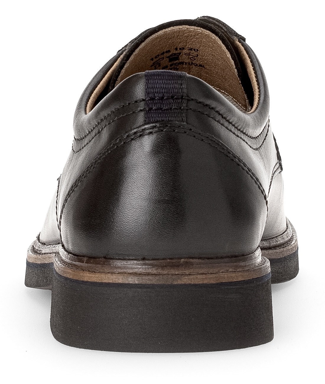 Pius Gabor Schnürschuh, Blockabsatz, Businessschuh, Halbschuh mit Ziernähten, G-Weite