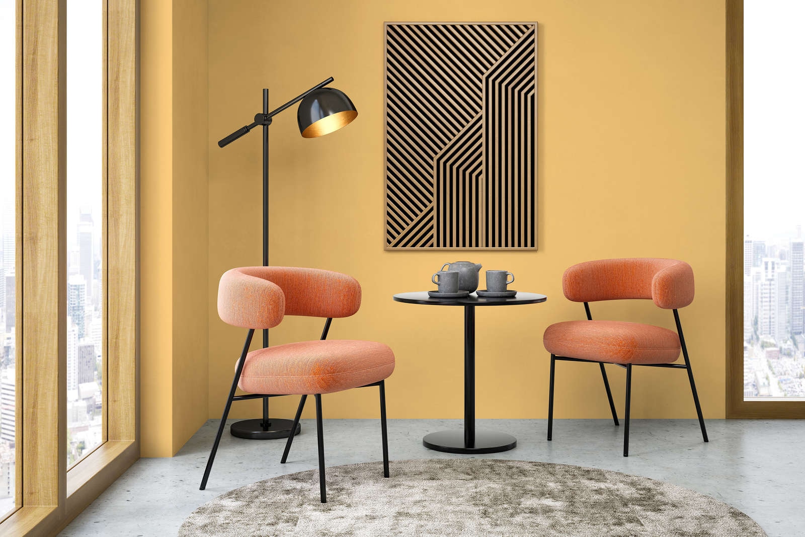 A.S. Création »Premium Innenwandfarbe PURO Tuchmatt sunny yellow« ideal für Wohnzimmer, Schlafzimmer, Flur und Küche, Farbwelt Gelb