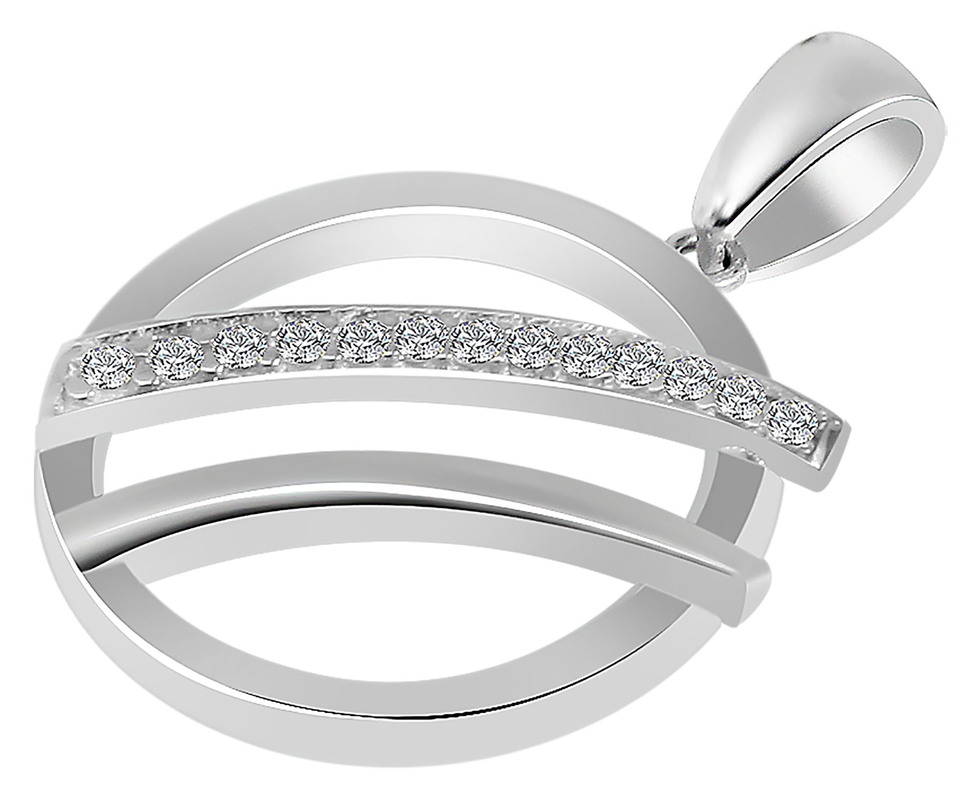 Adelia´s Kettenanhänger »Damen Anhänger aus 925 Silber mit Zirkonia«