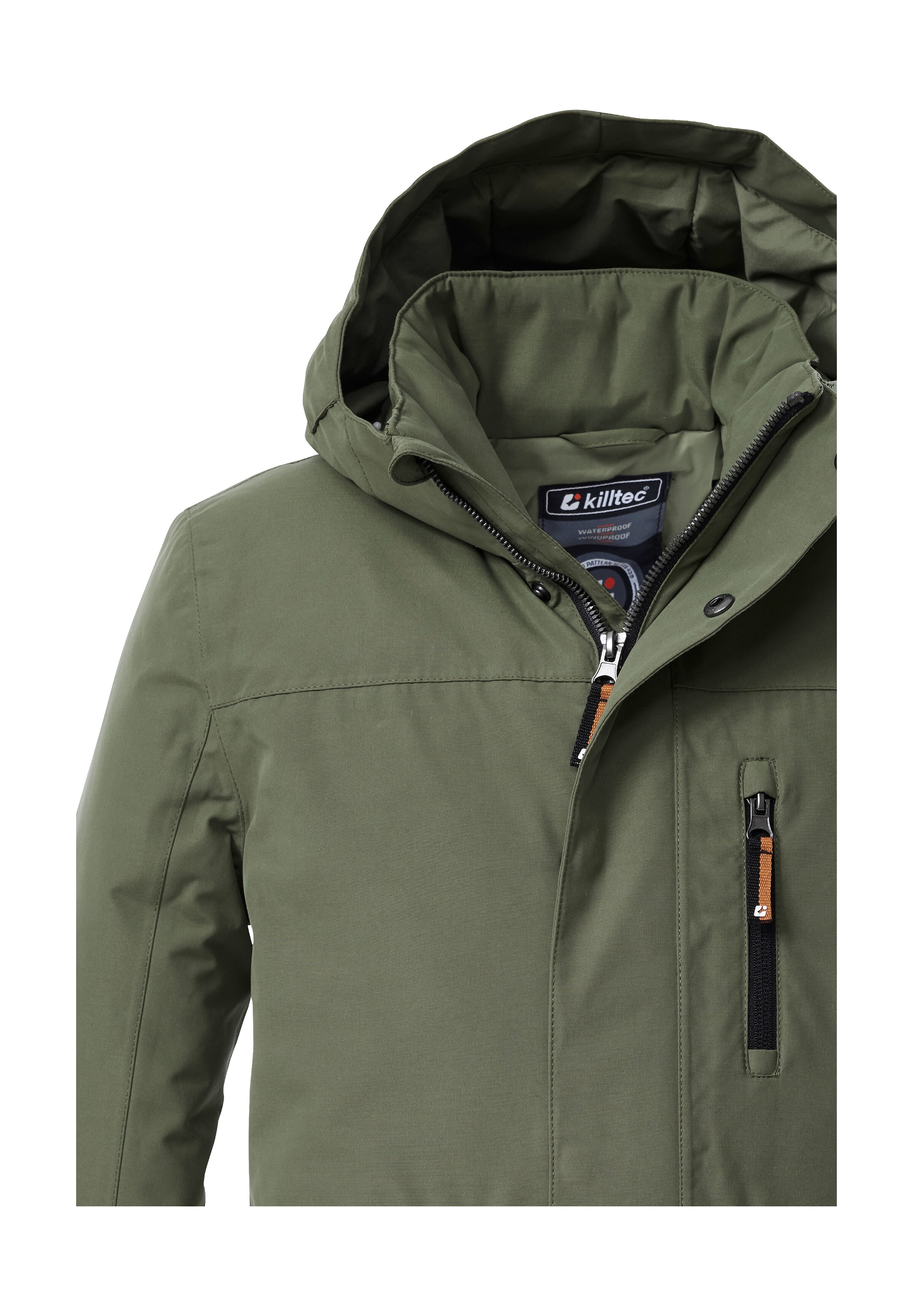 Killtec Funktionsjacke »KOW 233 BYS JCKT«, Wind- und wasserdichte Kinderjacke, regulierbare Kapuze, PFAs-frei