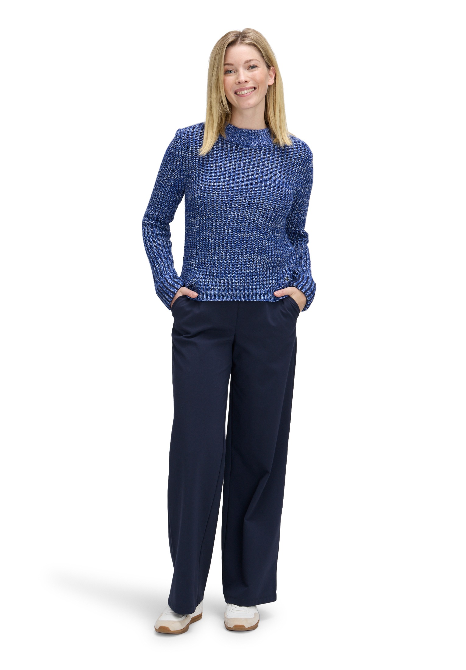 Betty&Co Strickpullover »Strickpullover mit Struktur«