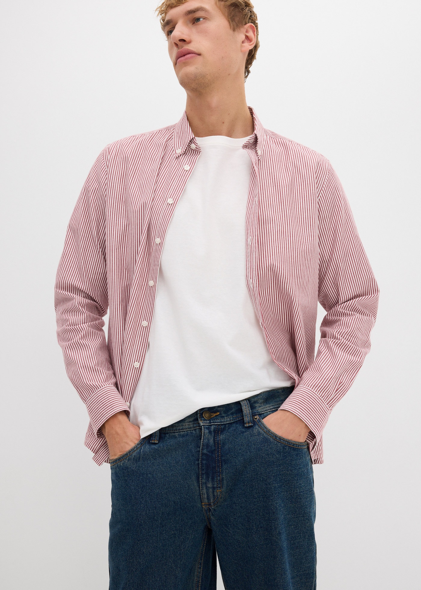 bonprix Regular-fit-Jeans 1 5-Pocket Form