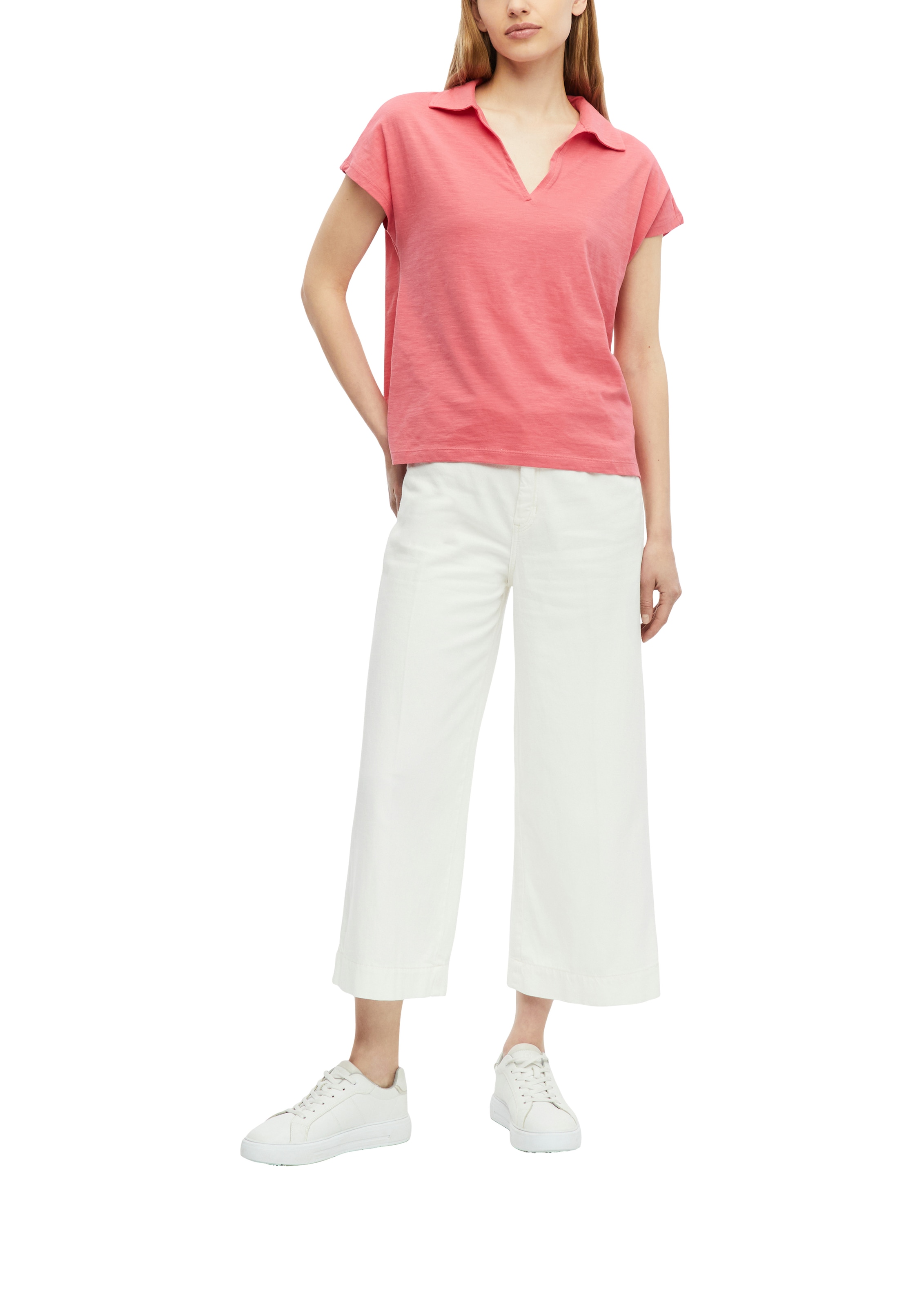s.Oliver Poloshirt Sommershirt mit Polokragen