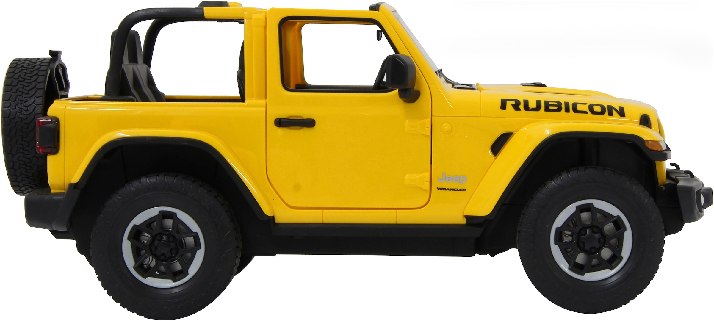 Jamara RC-Auto »Deluxe Cars, Jeep Wrangler JL, 1:14, gelb, 2,4GHz«, mit LED-Licht