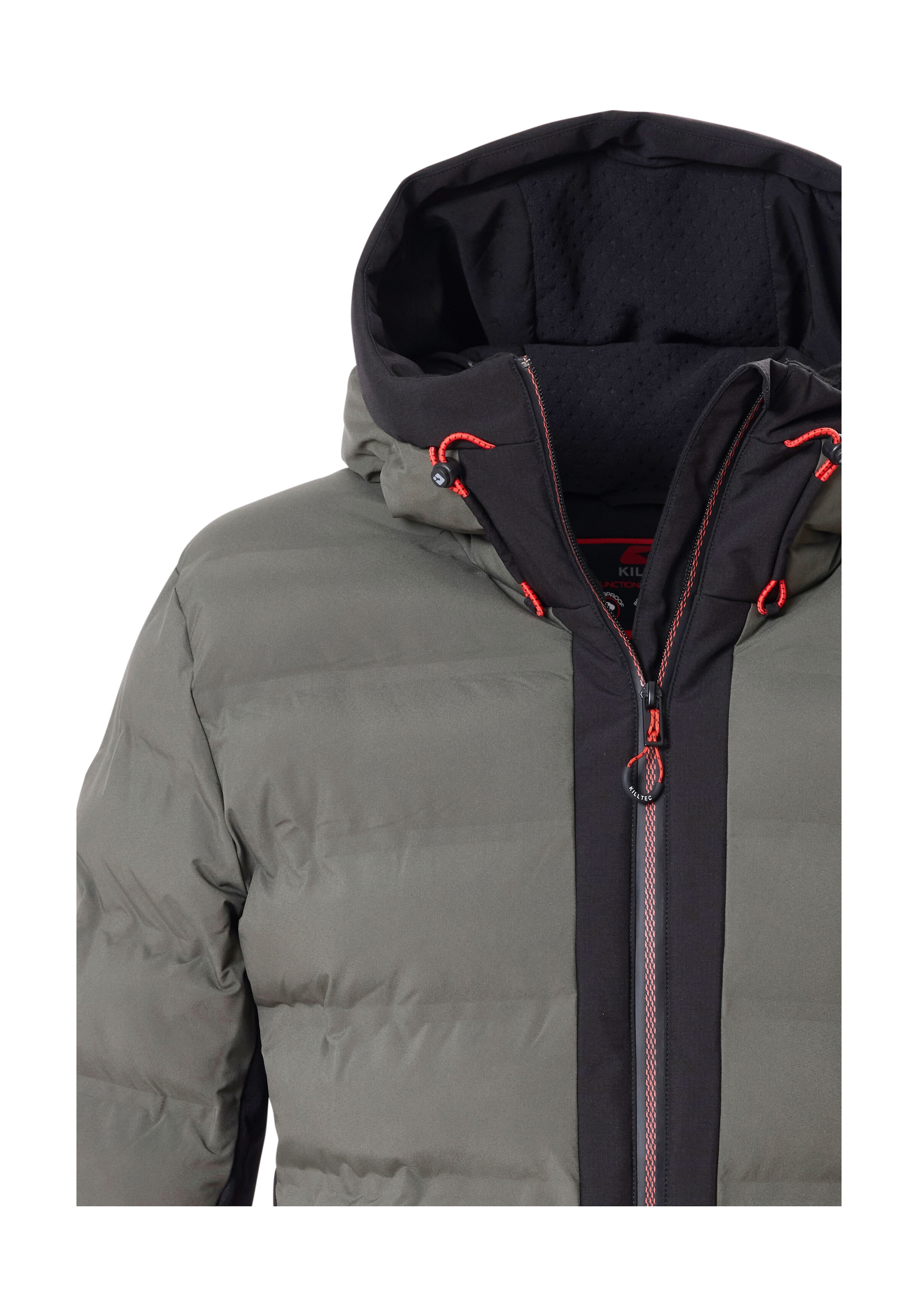 Killtec Skijacke »KSW 67 MN SKI JCKT« Winddichte, wasserabweisende Skijacke mit Hybridoptik