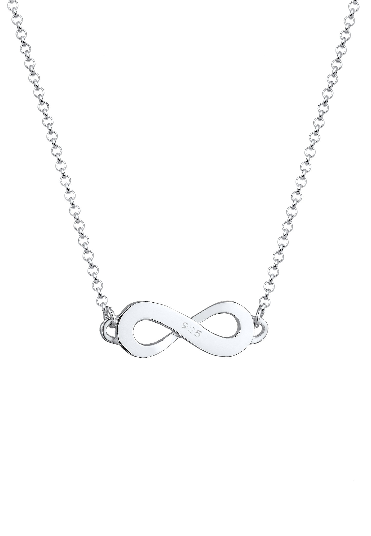 Nenalina Kette mit Anhänger »Halskette Infinity Unendlichkeit Symbol 925 Silber«