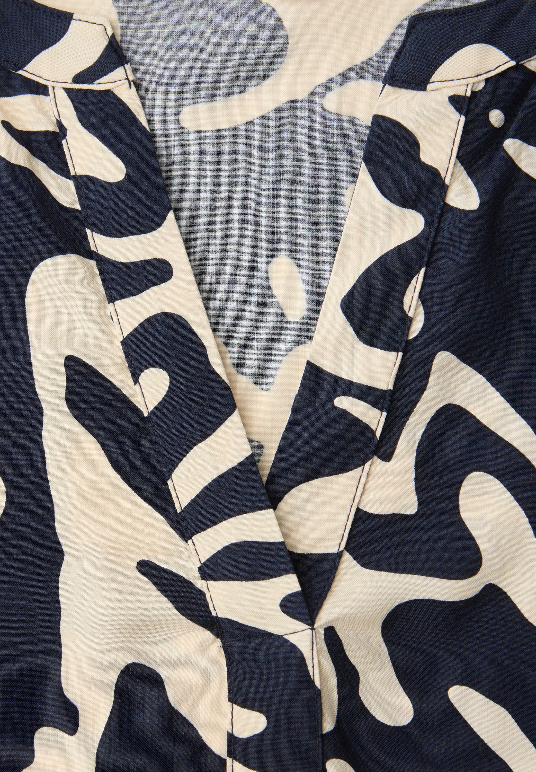 STREET ONE Langarmbluse mit All-Over Print