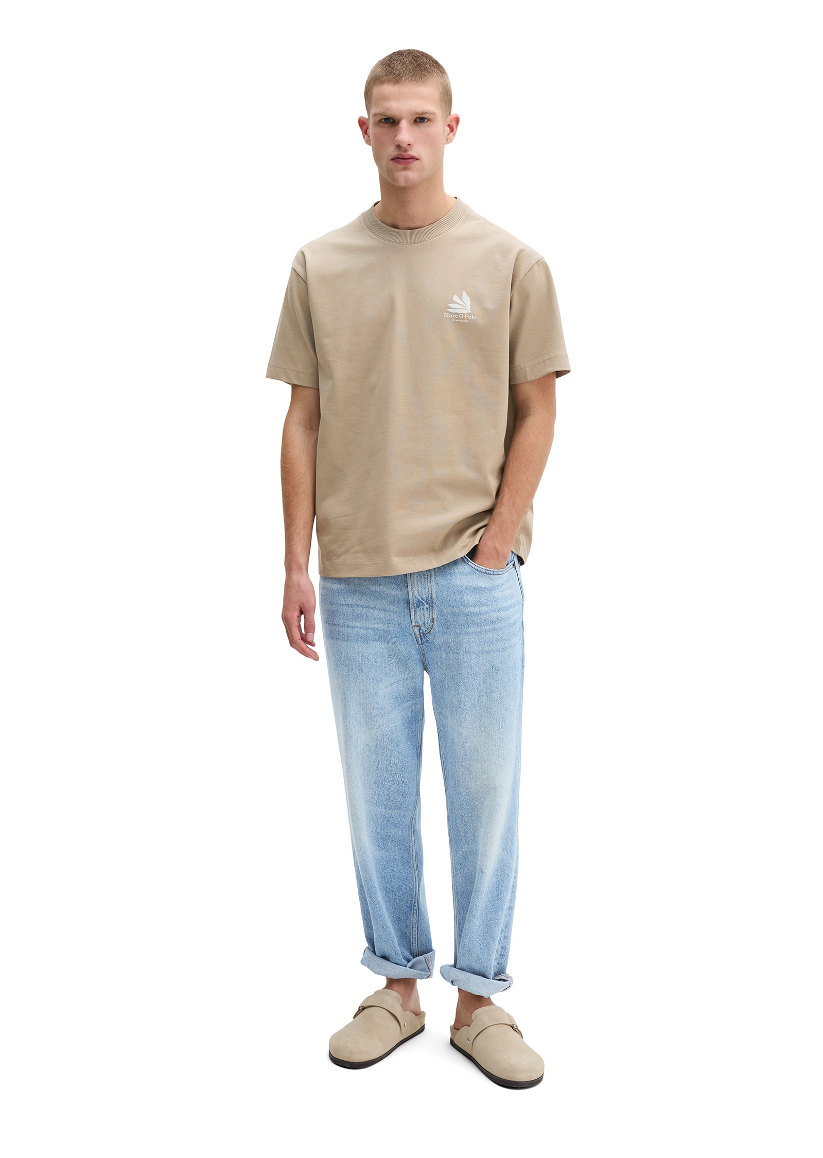 Marc O'Polo T-Shirt loose fit mit Rückenprint