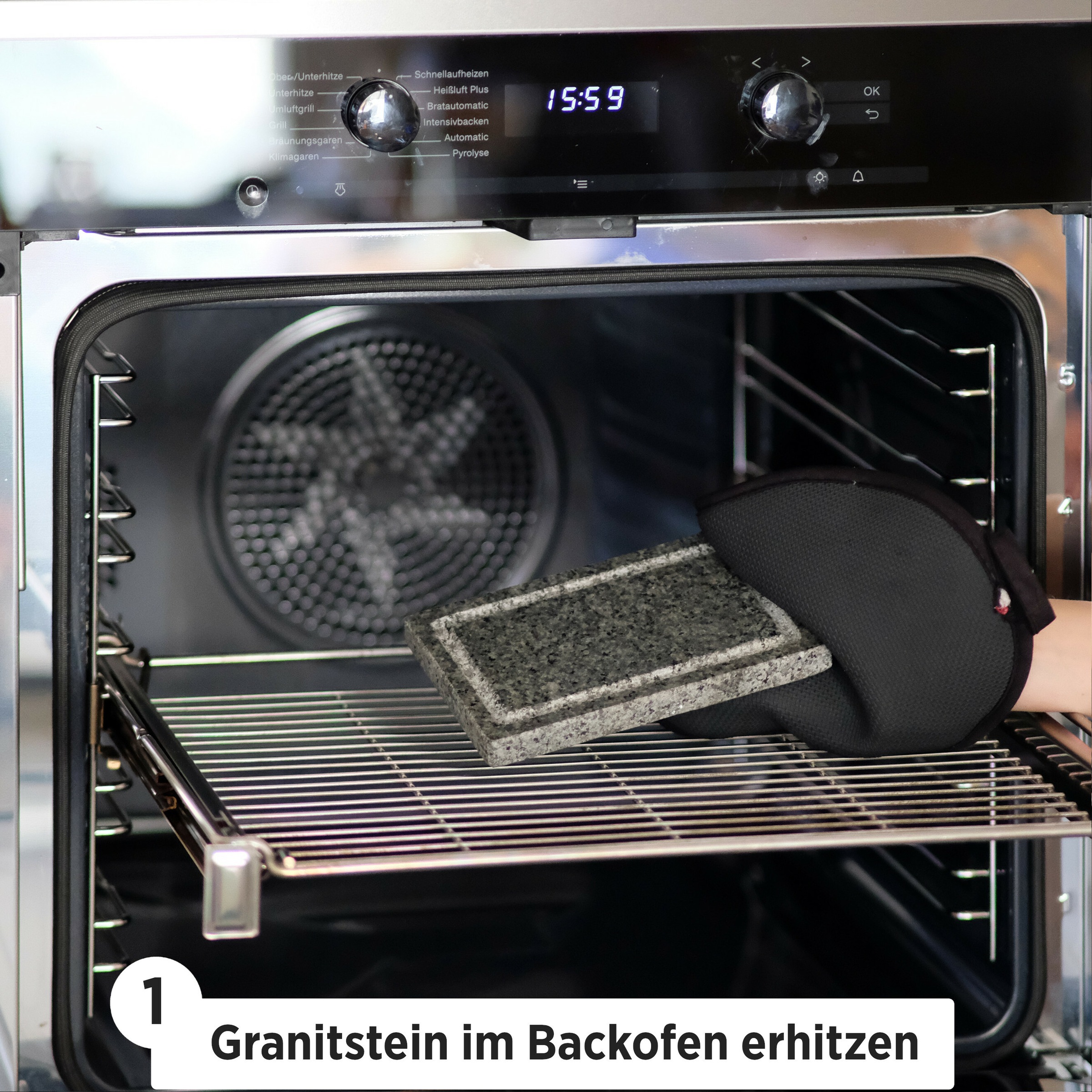 MÄSER Backstein »Heißer Stein« 4 Stk. tlg.