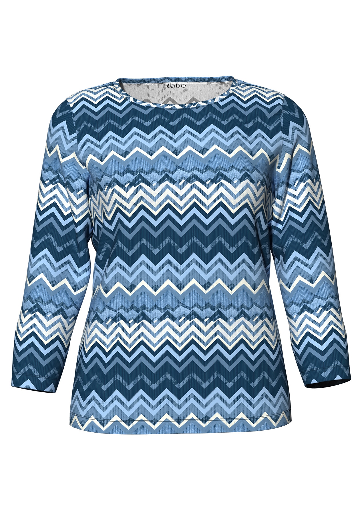 Rabe 3/4-Arm-Shirt, mit All-Over Print