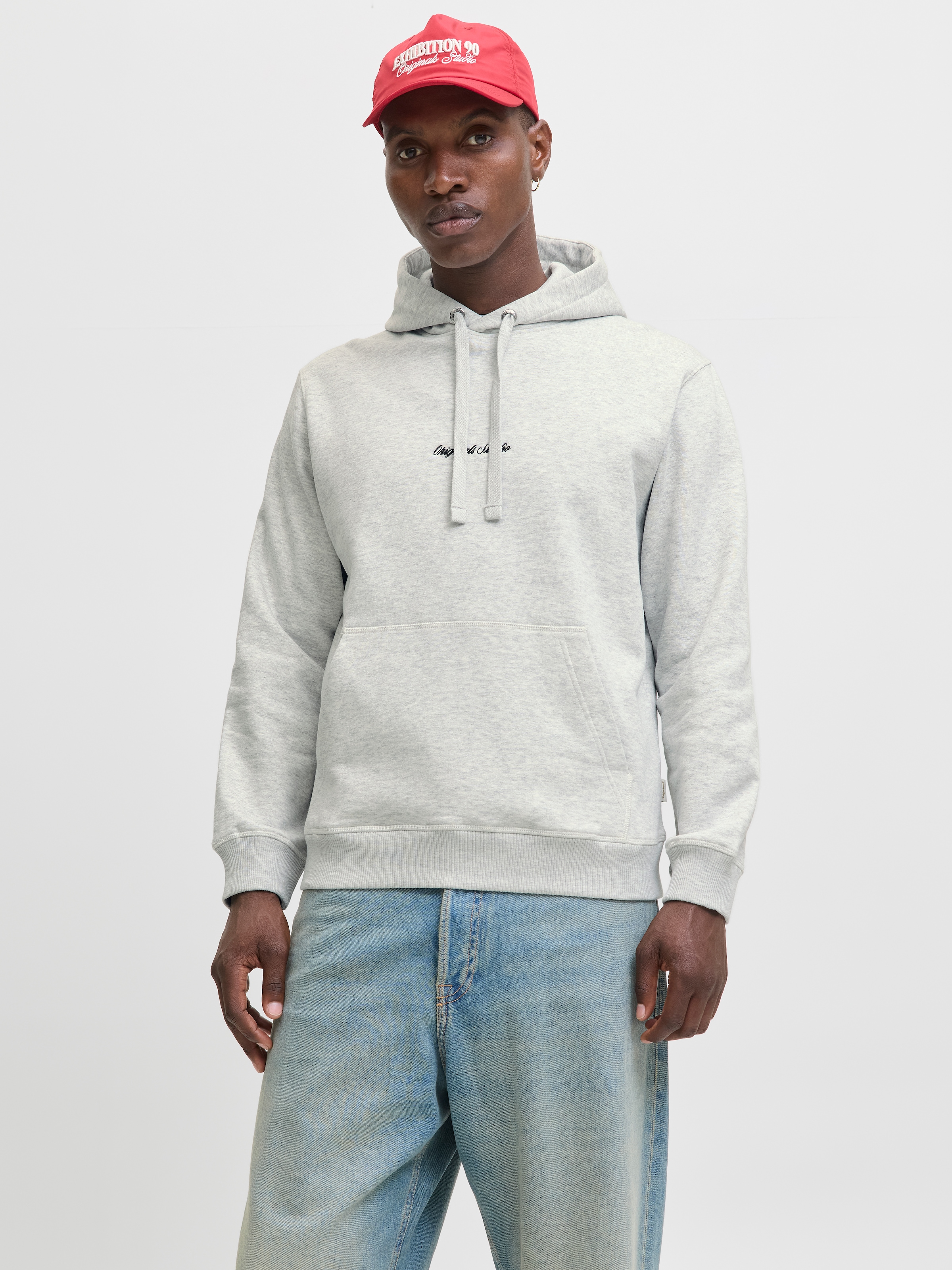 Jack & Jones Kapuzensweatshirt »JORNORREBRO EMB SWEAT HOOD NOOS«