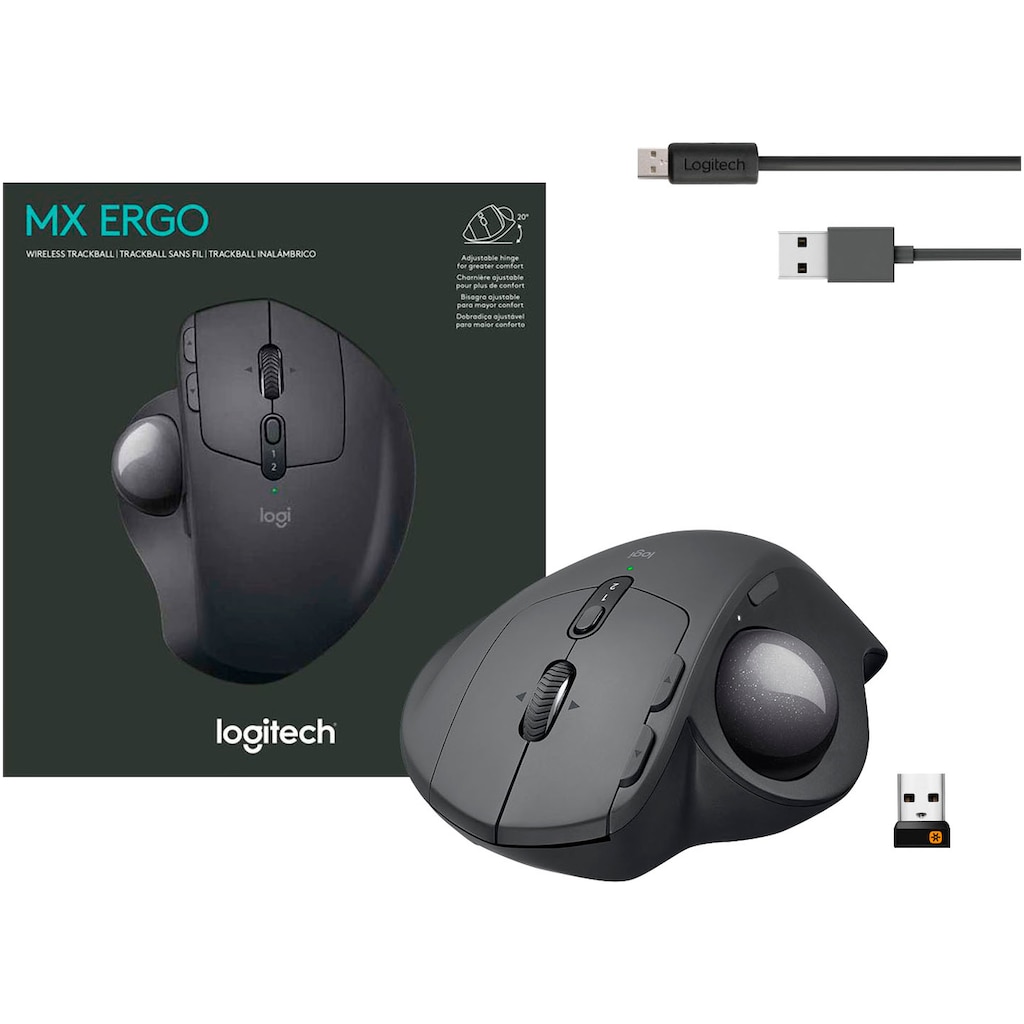 Logitech Maus »MX Ergo«, Bluetooth