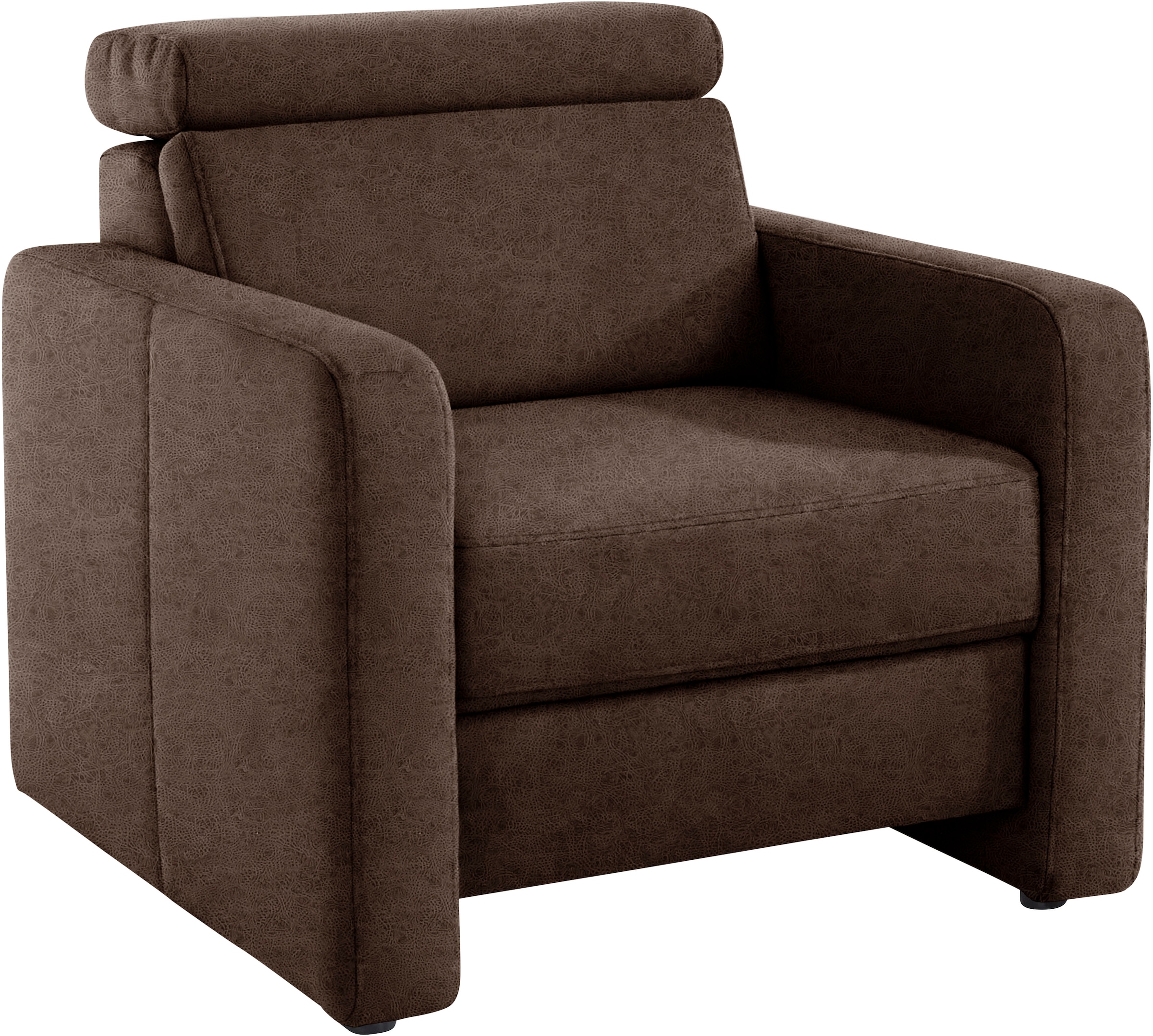 sit&more Sessel »Bologna« mit Federkern, inklusive Kopfteilverstellung