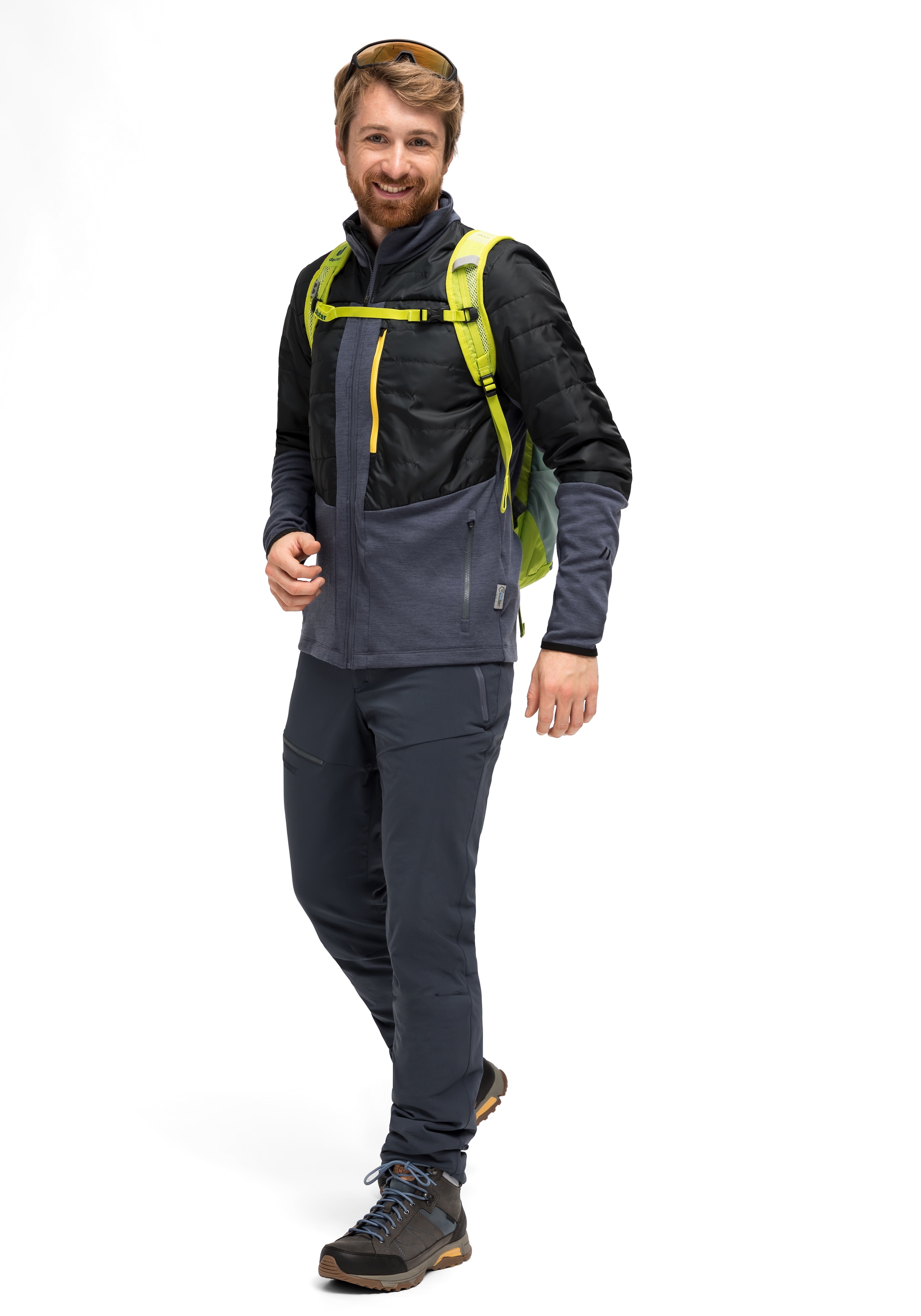 Maier Sports Outdoorjacke »Lanus 3 M«, bestellen online Taschen Herren Wanderjacke mit atmungsaktive wattiert, Trekking-Jacke OTTO bei